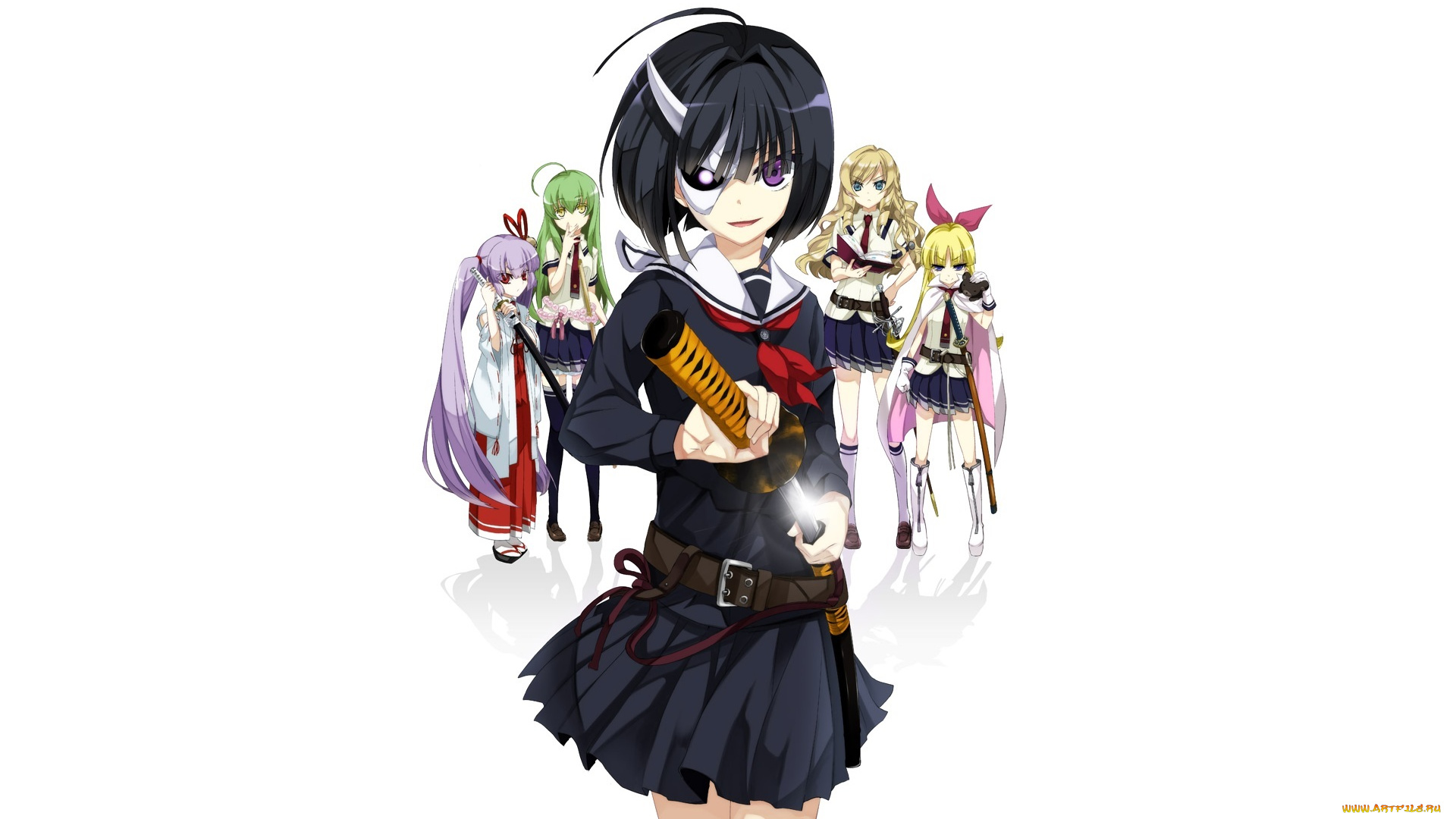 аниме, busou, shoujo, machiavellianism, busou, shoujo, machiavellism