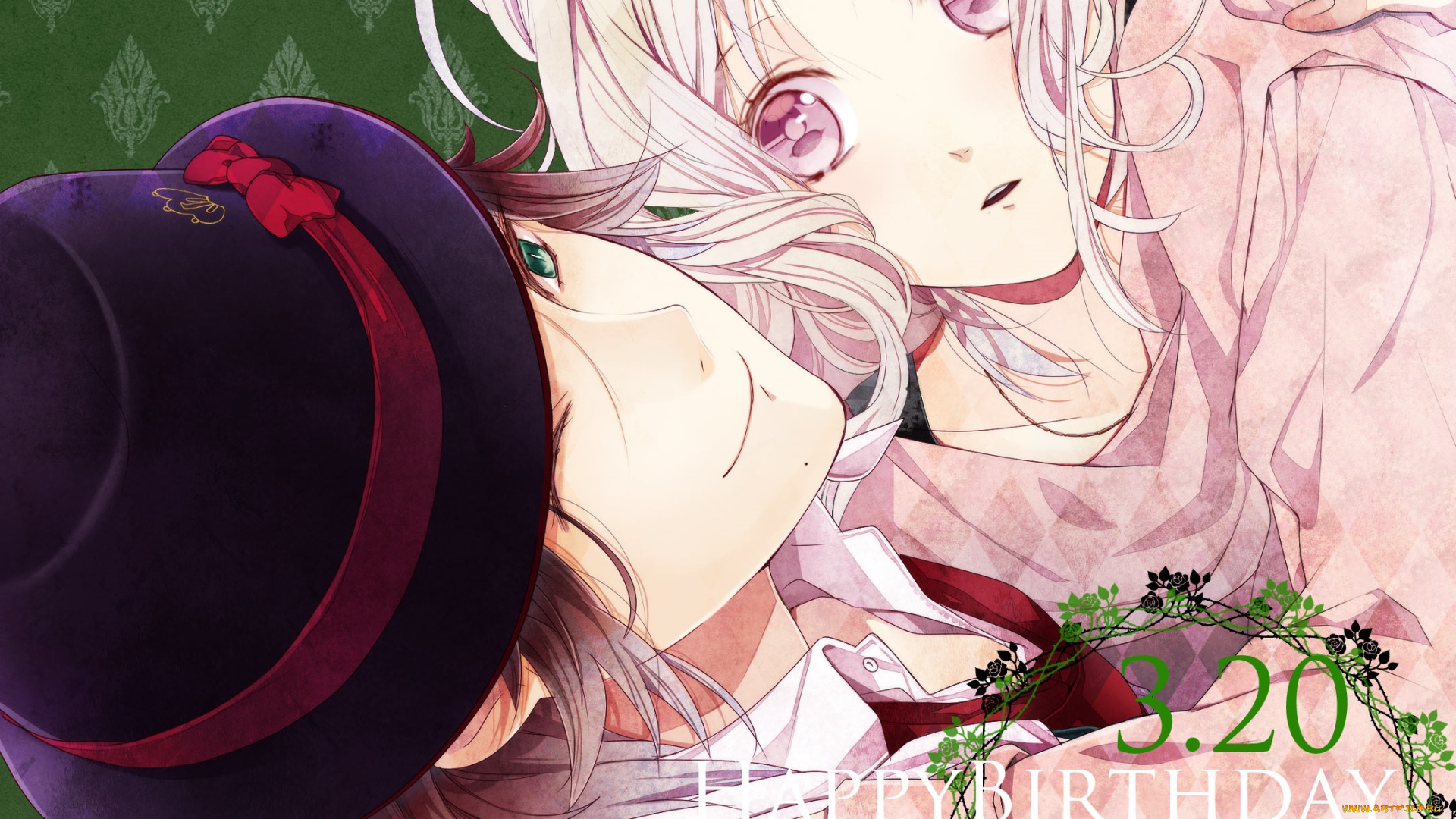 аниме, diabolik, lovers, пара, двое
