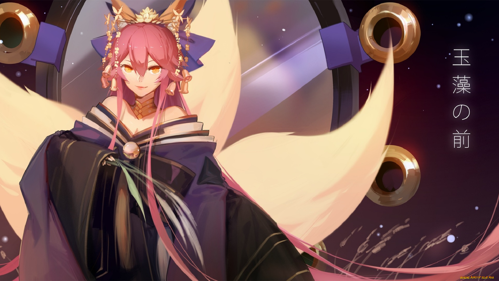 аниме, fate, stay, night, tamamo, no, mae
