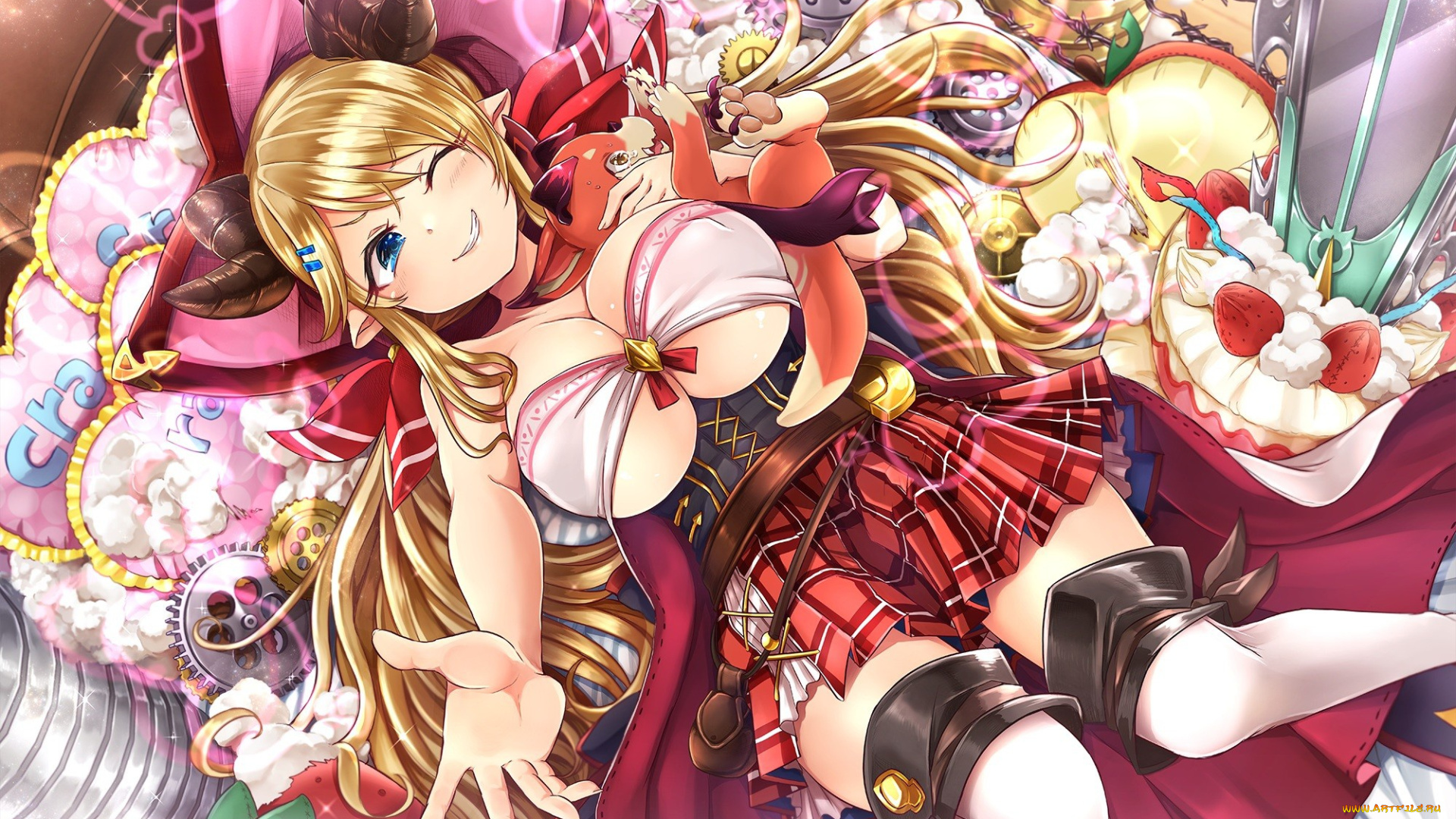 аниме, granblue, fantasy, granblue, fantasy