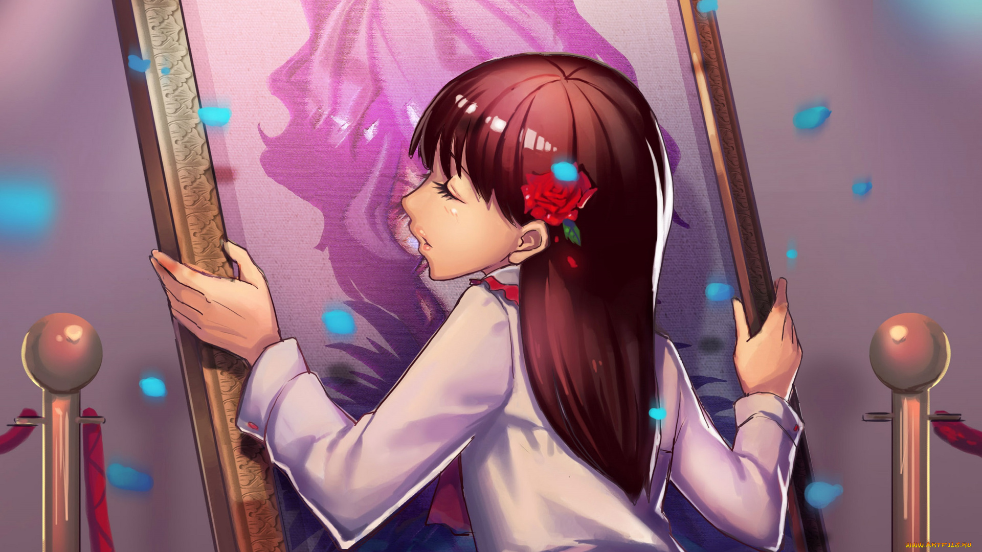 аниме, ib, двое, иб