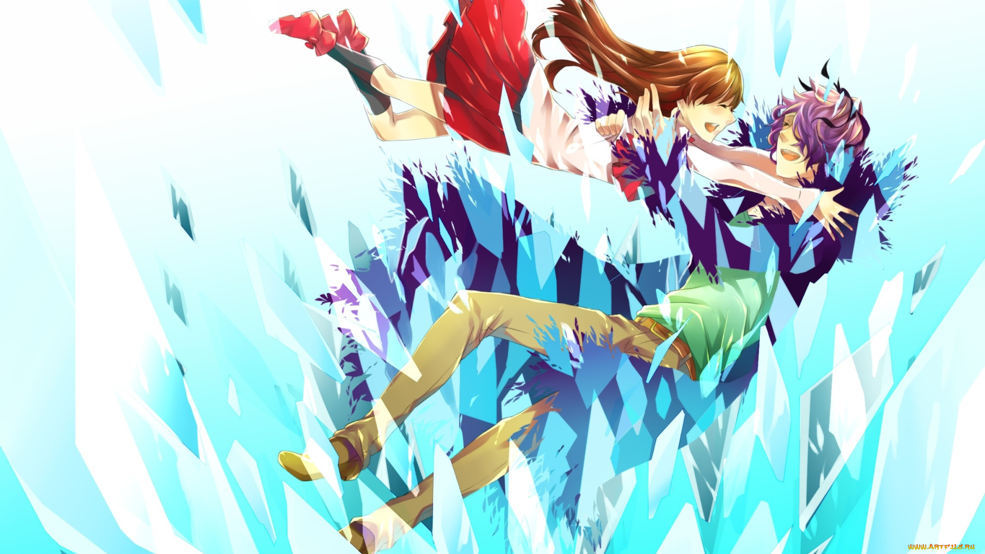 аниме, ib, двое, иб