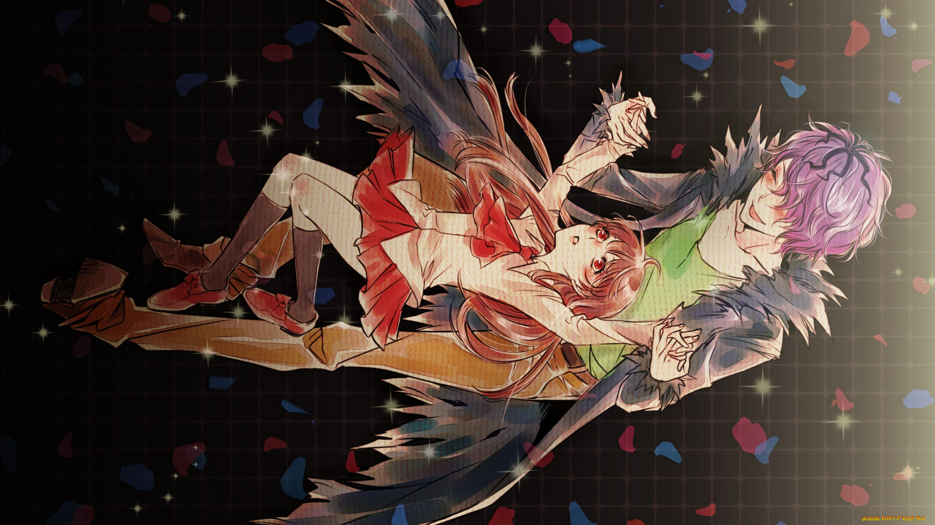 аниме, ib, двое, иб