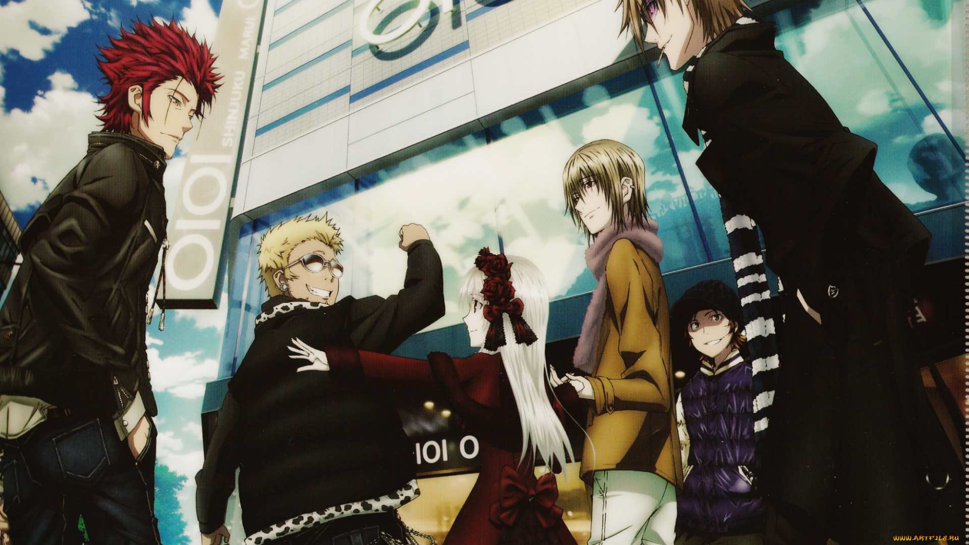 аниме, k, project, проект, кей