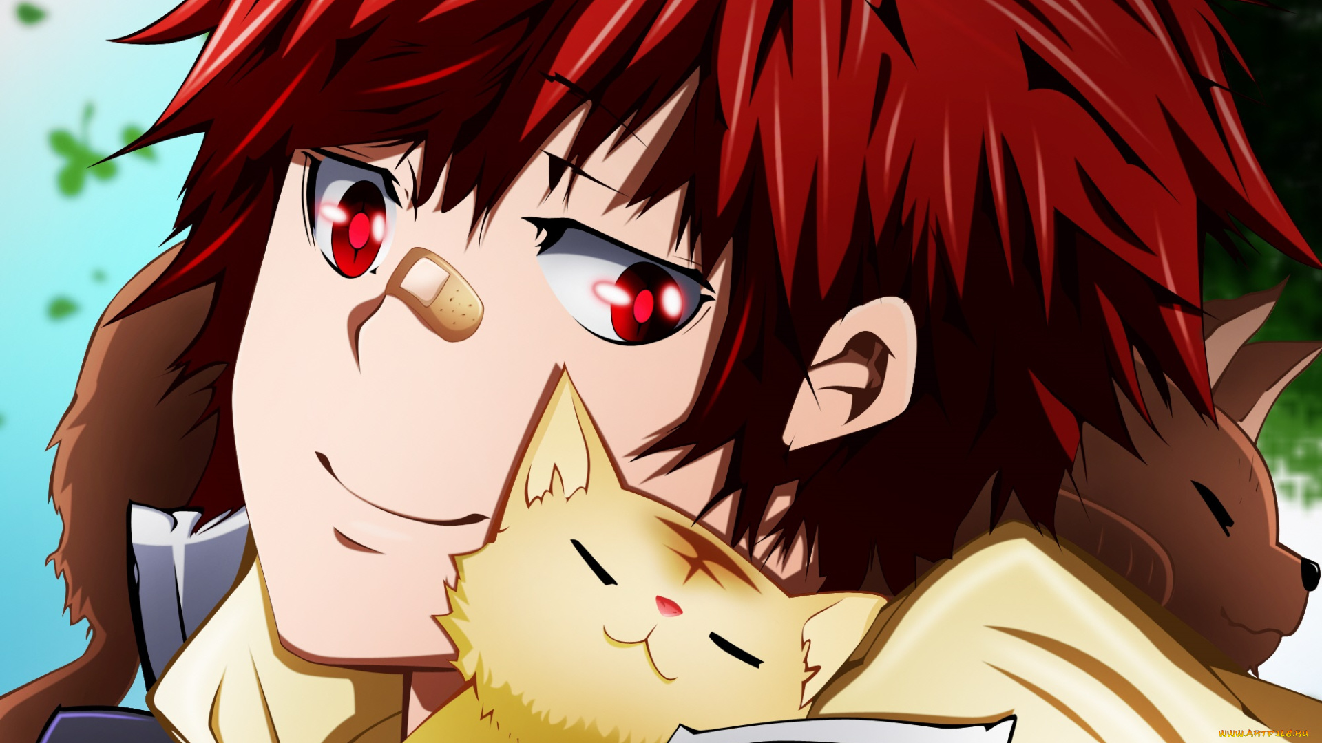 аниме, katekyo, hitman, reborn, enma, kozato