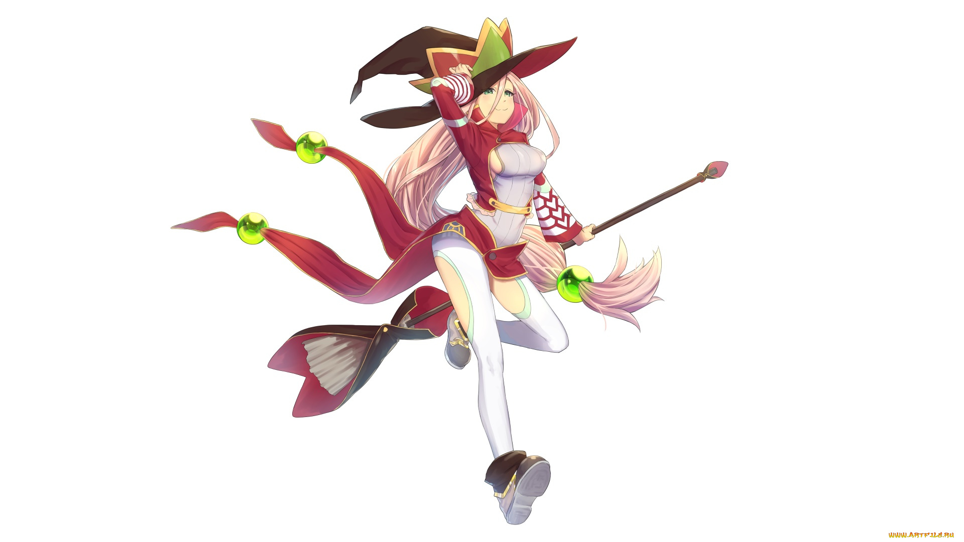 аниме, магия, , колдовство, , halloween, девушка, фон, взгляд