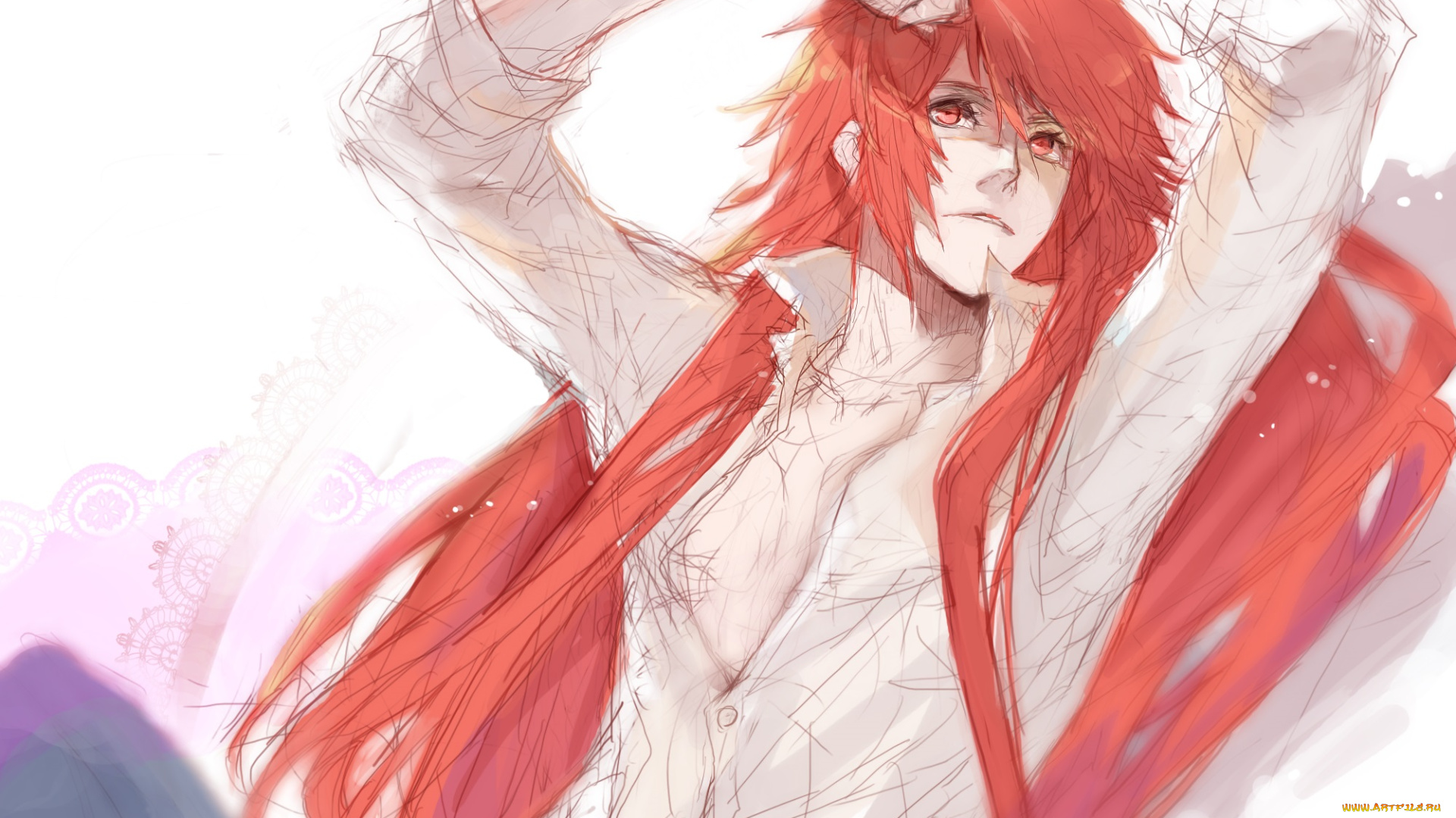 аниме, saint, seiya, парень