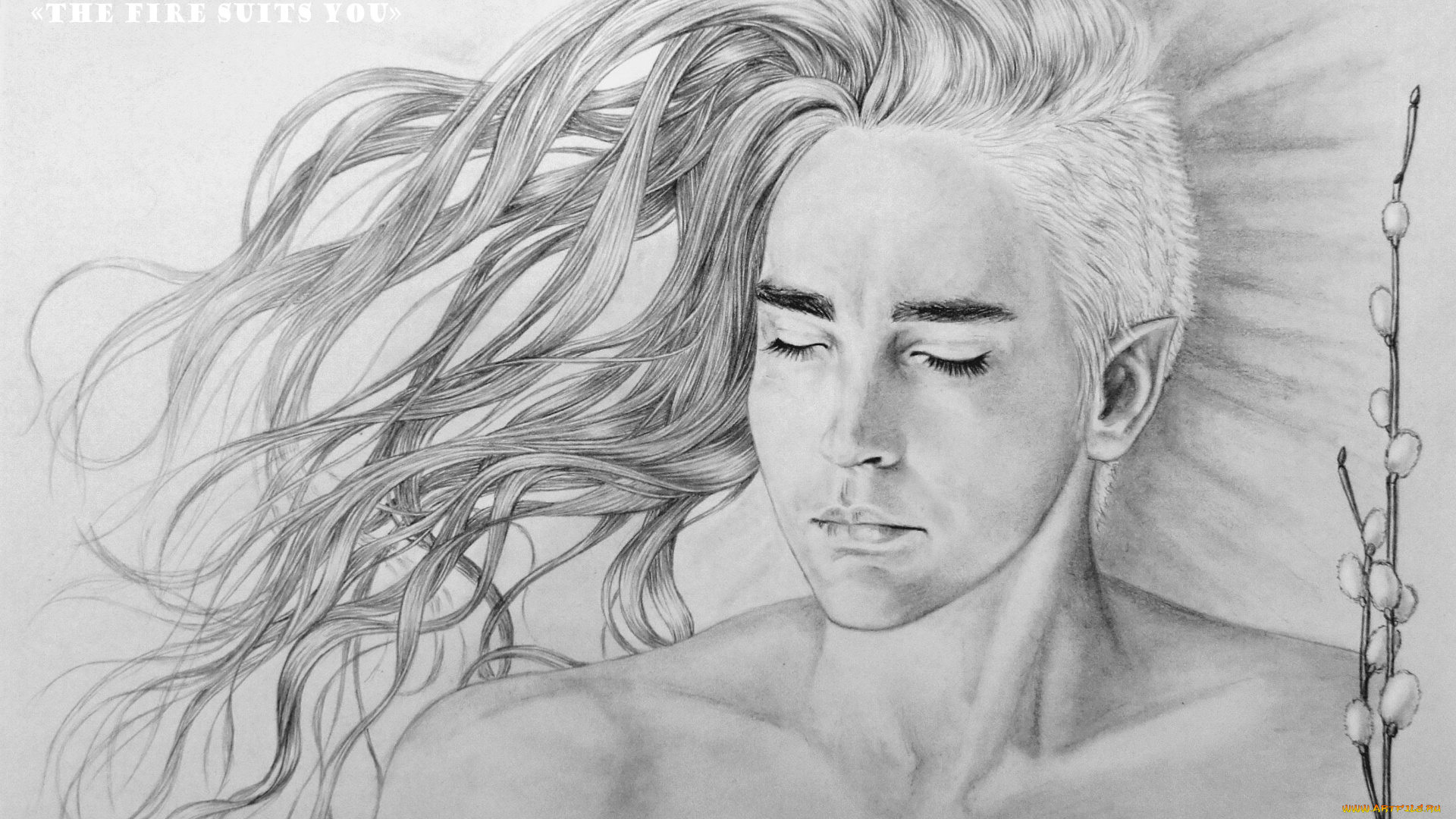 фэнтези, эльфы, эльф, лицо, трандуил