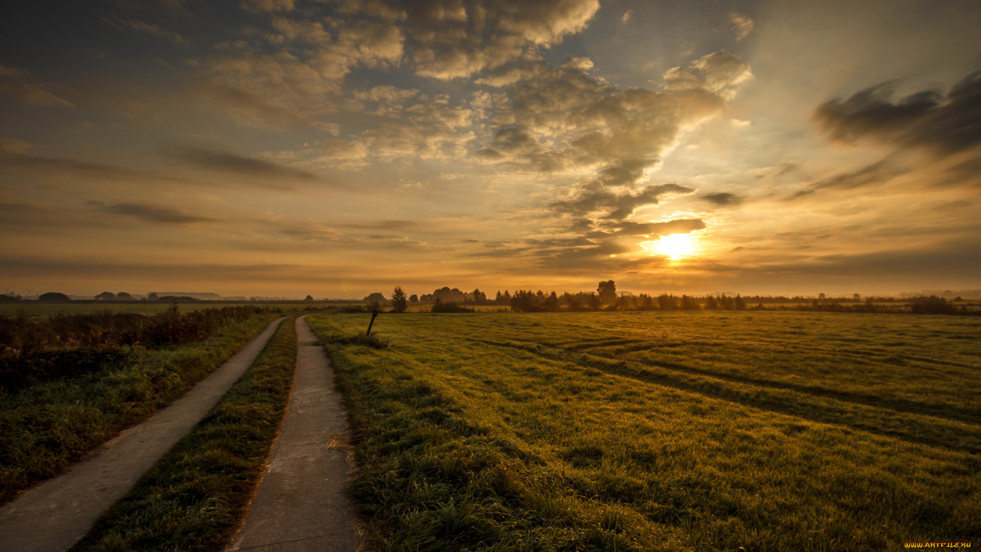 природа, дороги, тракт