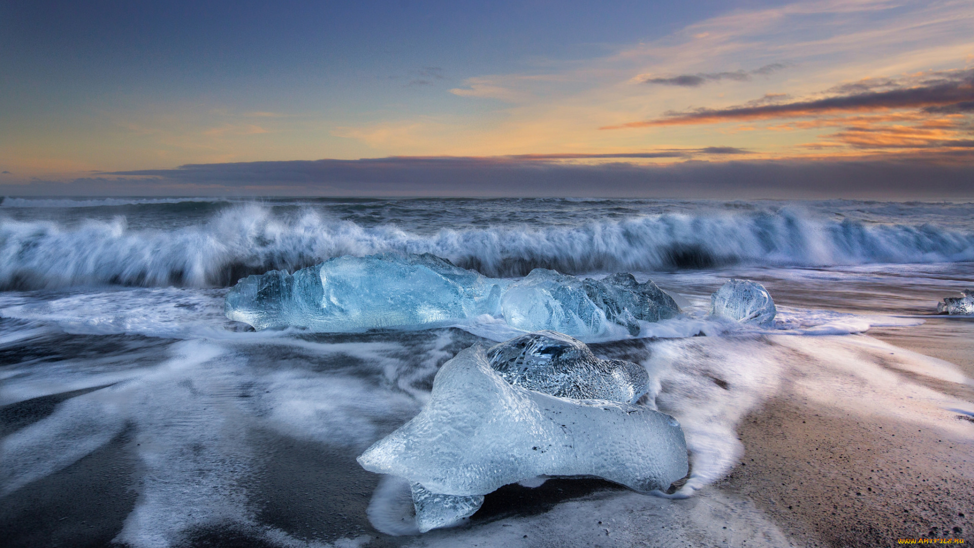 природа, побережье, море, берег
