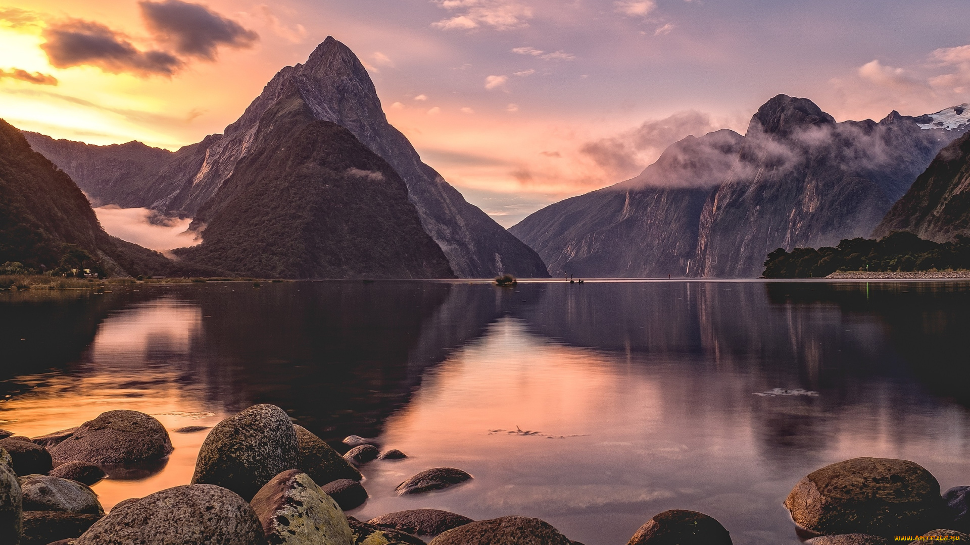 природа, реки, озера, горы, озеро