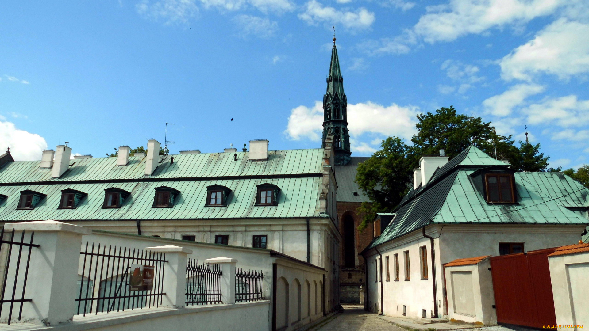 сандомир, , польша, города, -, католические, соборы, , костелы, , аббатства, польша