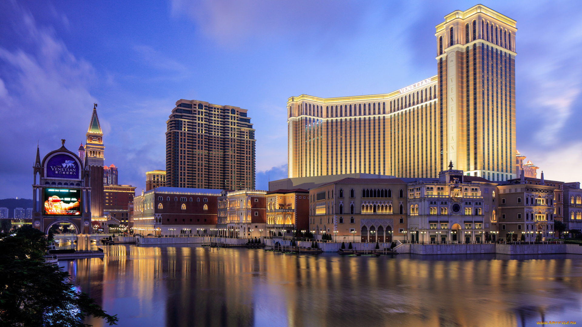 venetian, hotel, and, casino, , cotai, , macau, города, макао, , китай, небоскребы