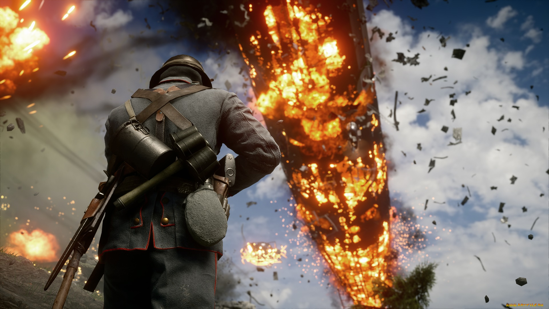 видео, игры, battlefield, 1, персонаж