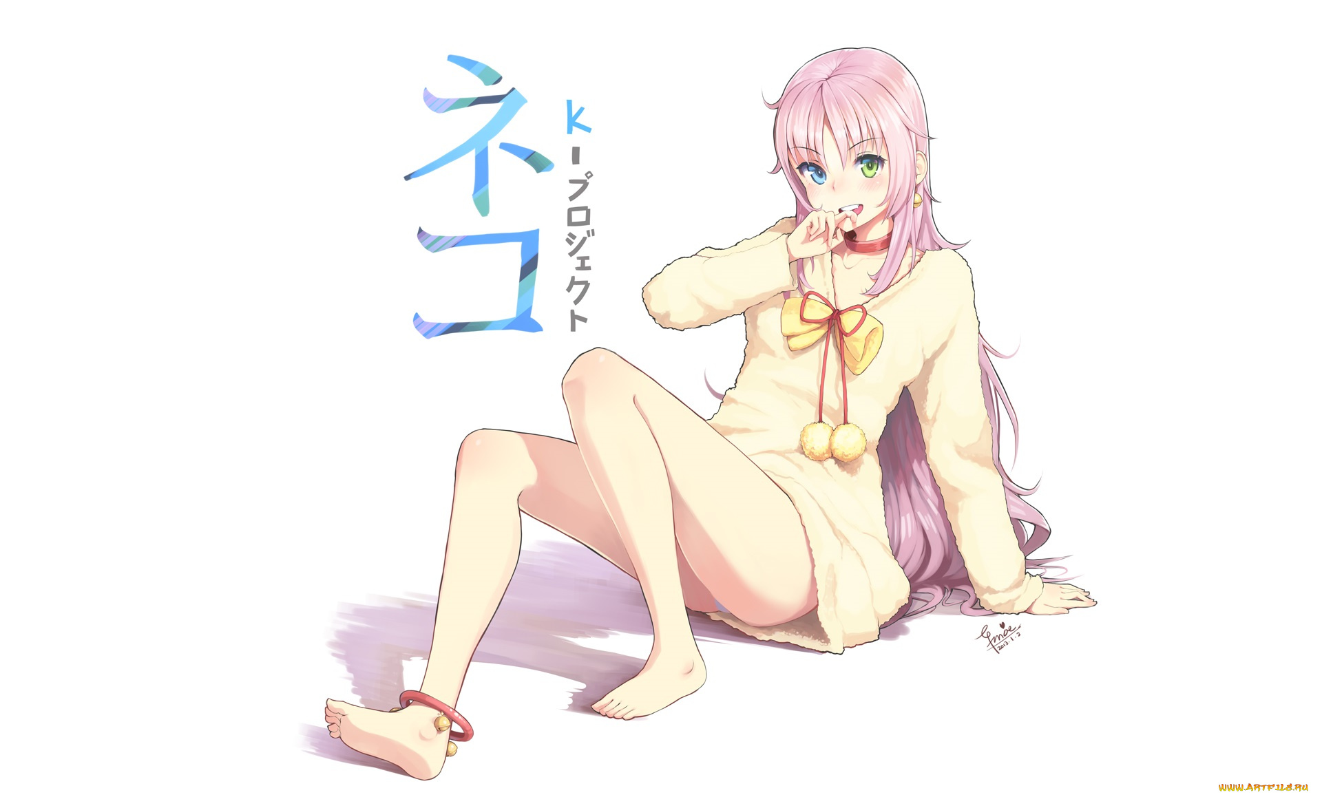 аниме, k, project, девушка