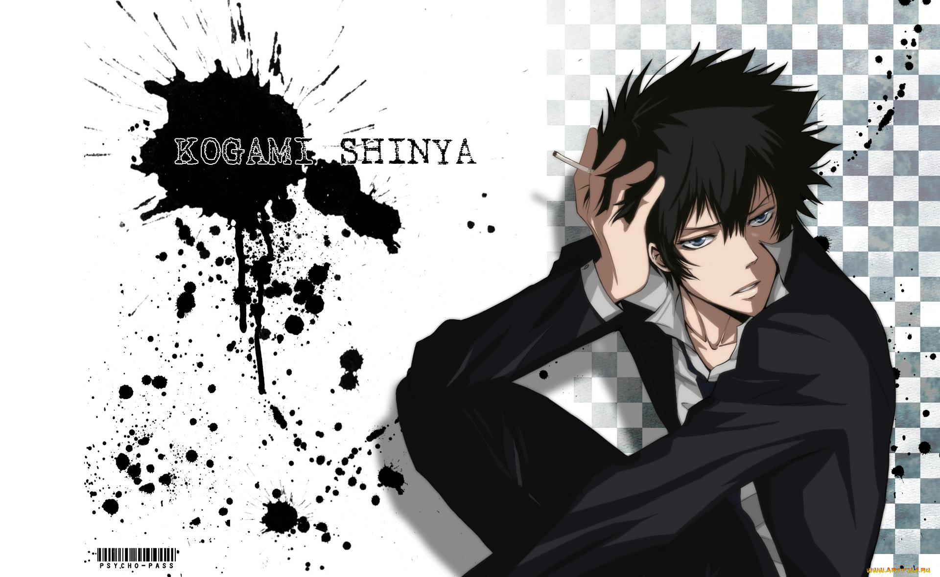 аниме, psycho-pass, парень