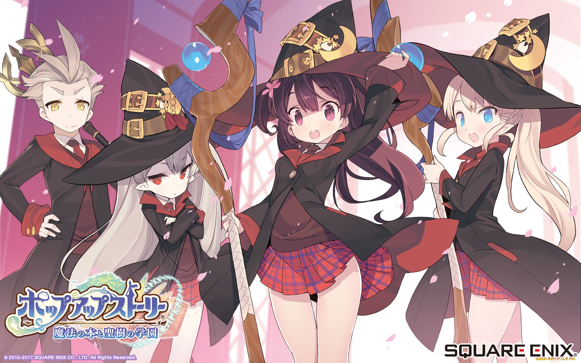 аниме, магия, , колдовство, , halloween, pop-up, story