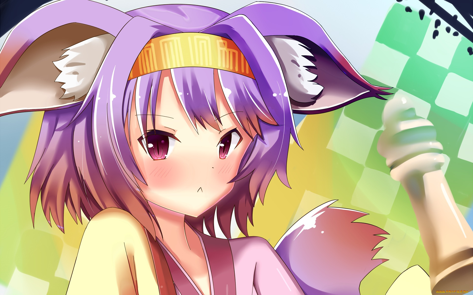 аниме, no, game, no, life, девушка, фон, взгляд