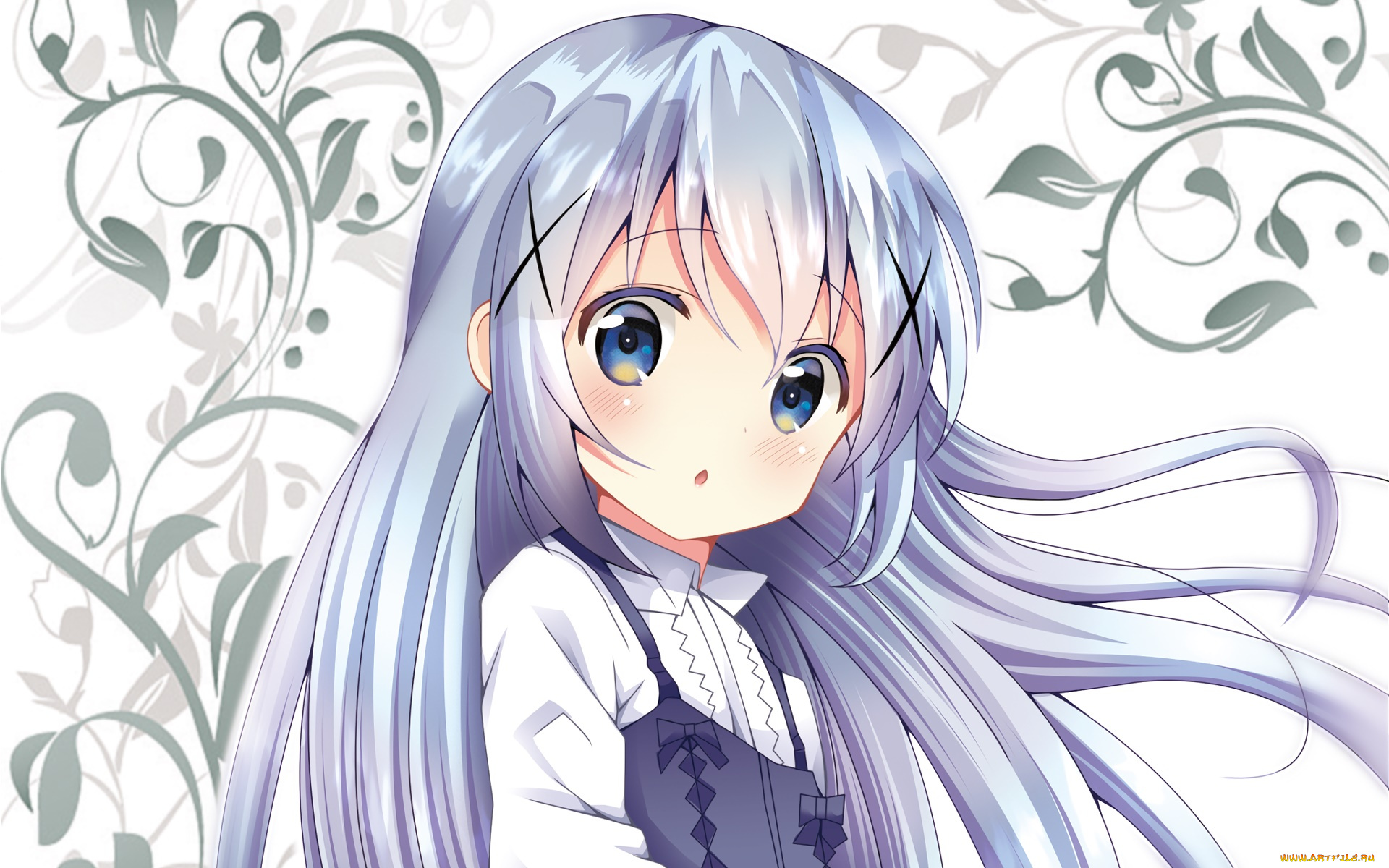 аниме, unknown, , другое, фон, взгляд, девушка