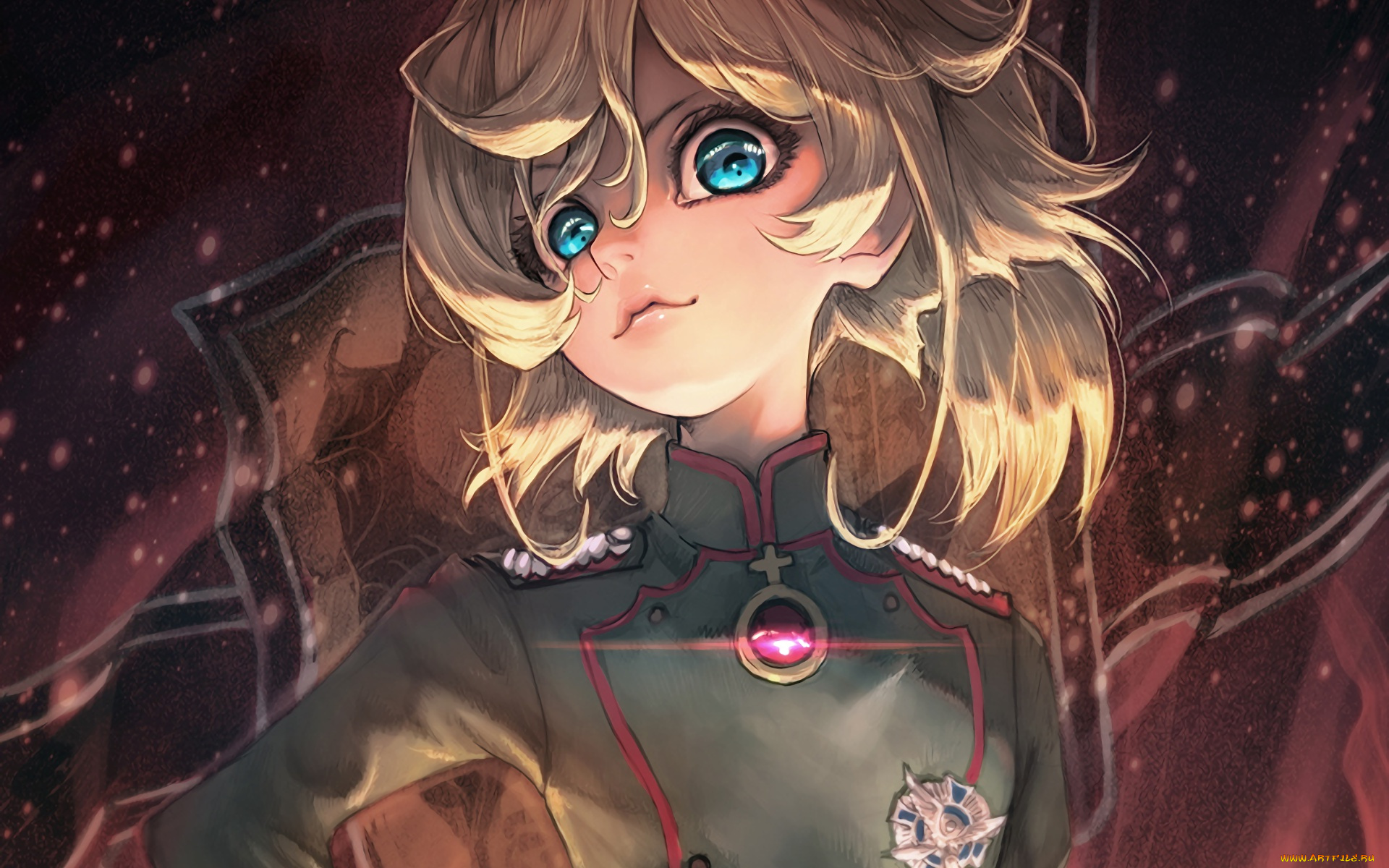 аниме, youjo, senki, tanya, degurechaff