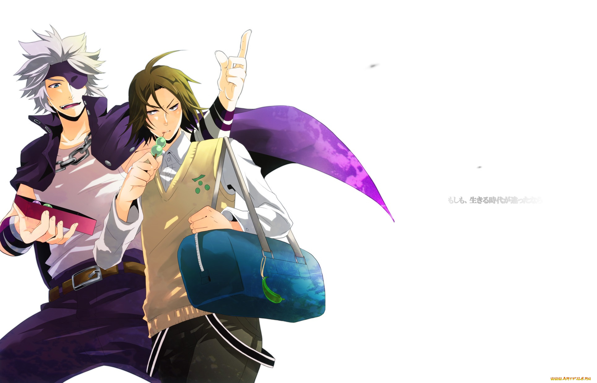 аниме, sengoku, basara, парни