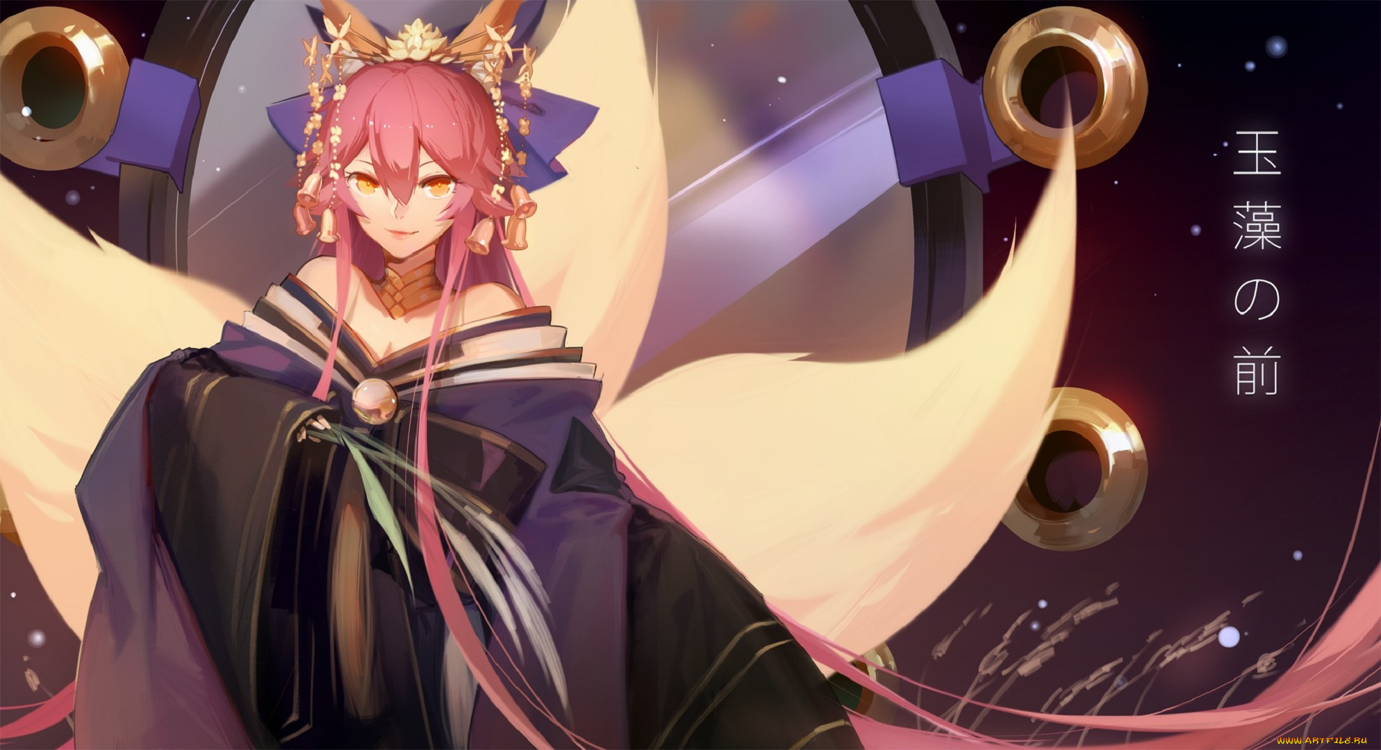 аниме, fate, stay, night, tamamo, no, mae