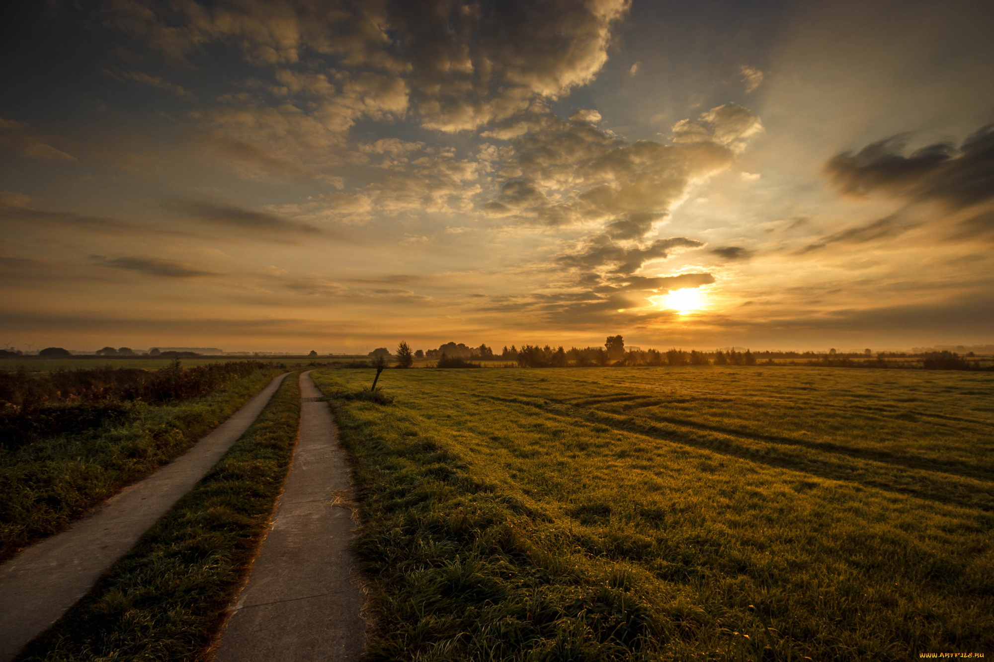 природа, дороги, тракт