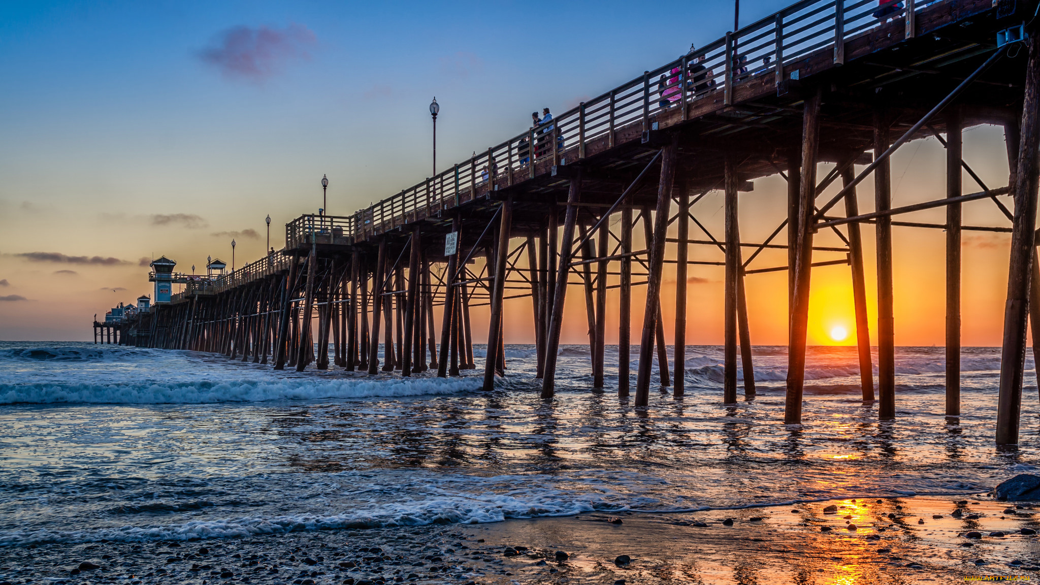 природа, побережье, берег, море