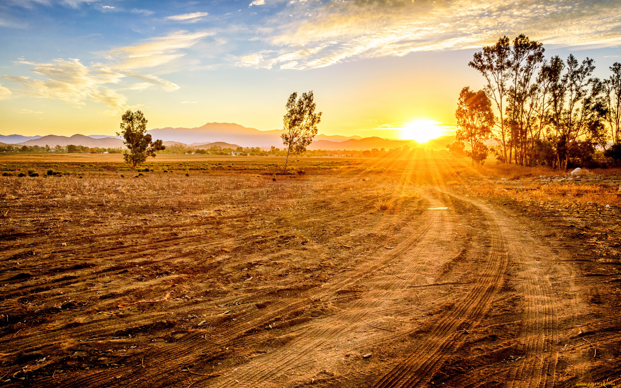 природа, восходы, закаты, рассвет
