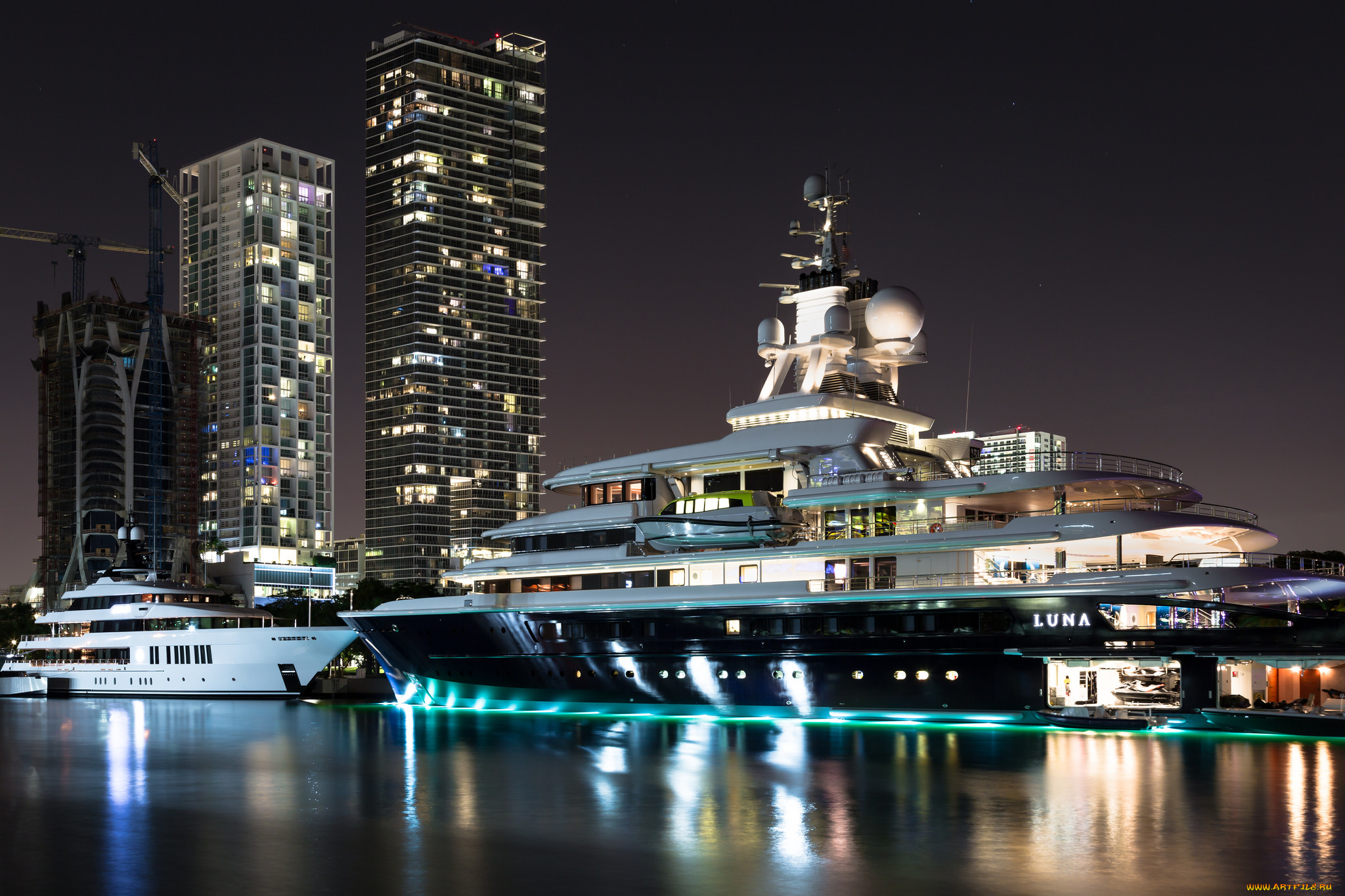 корабли, Яхты, суперяхта