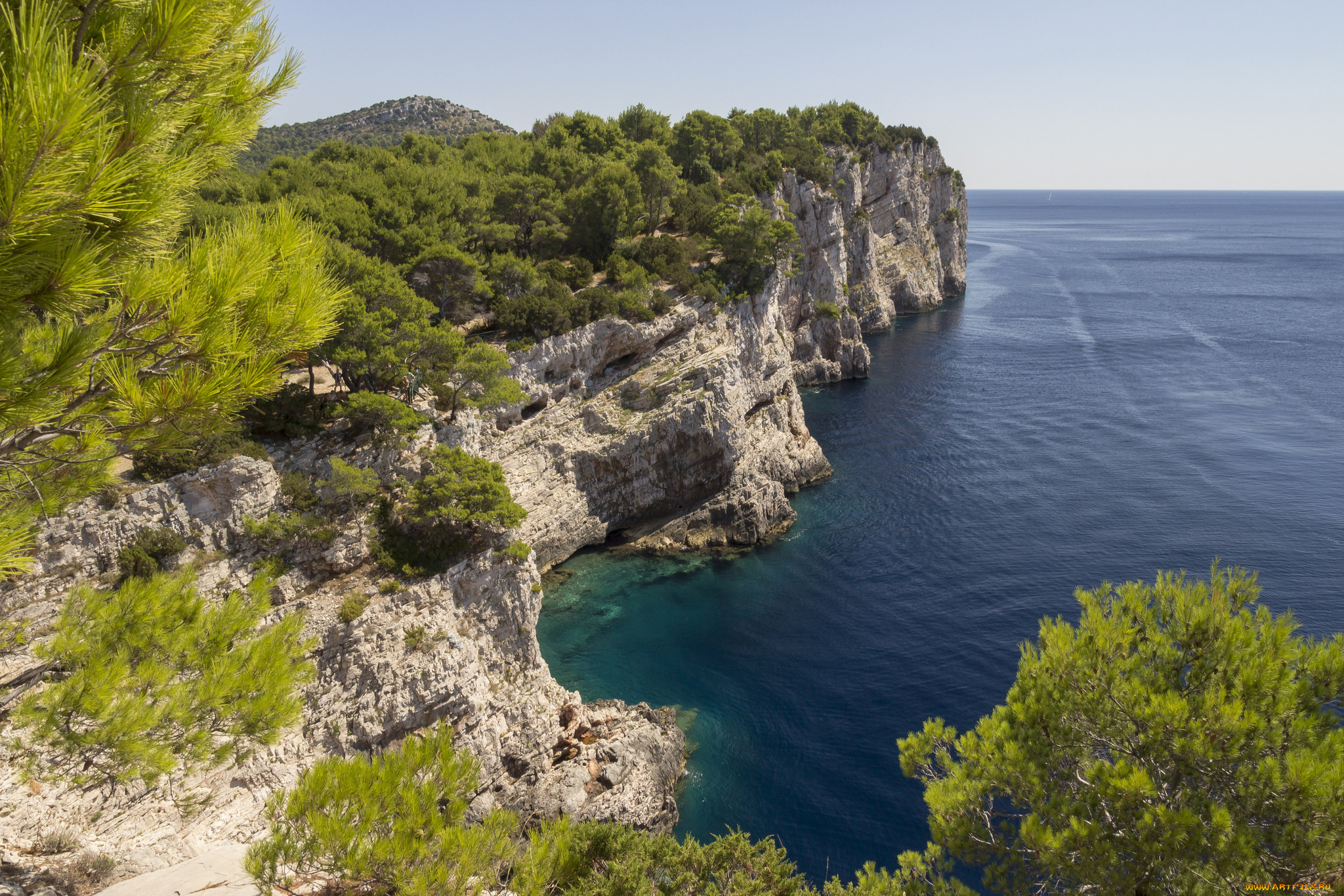 природа, побережье, берег, море