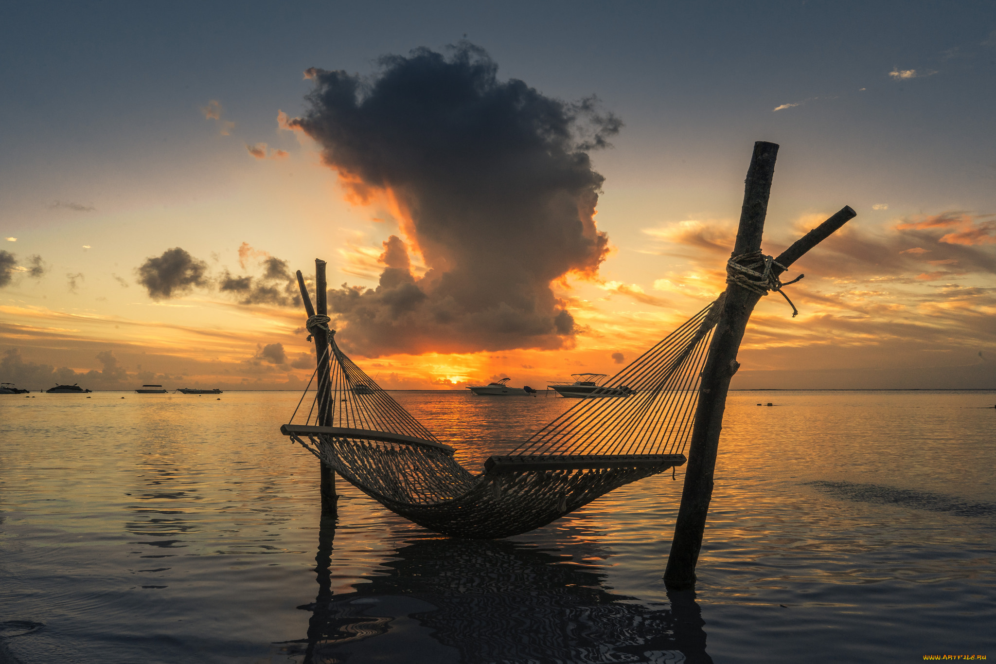 природа, побережье, море, берег