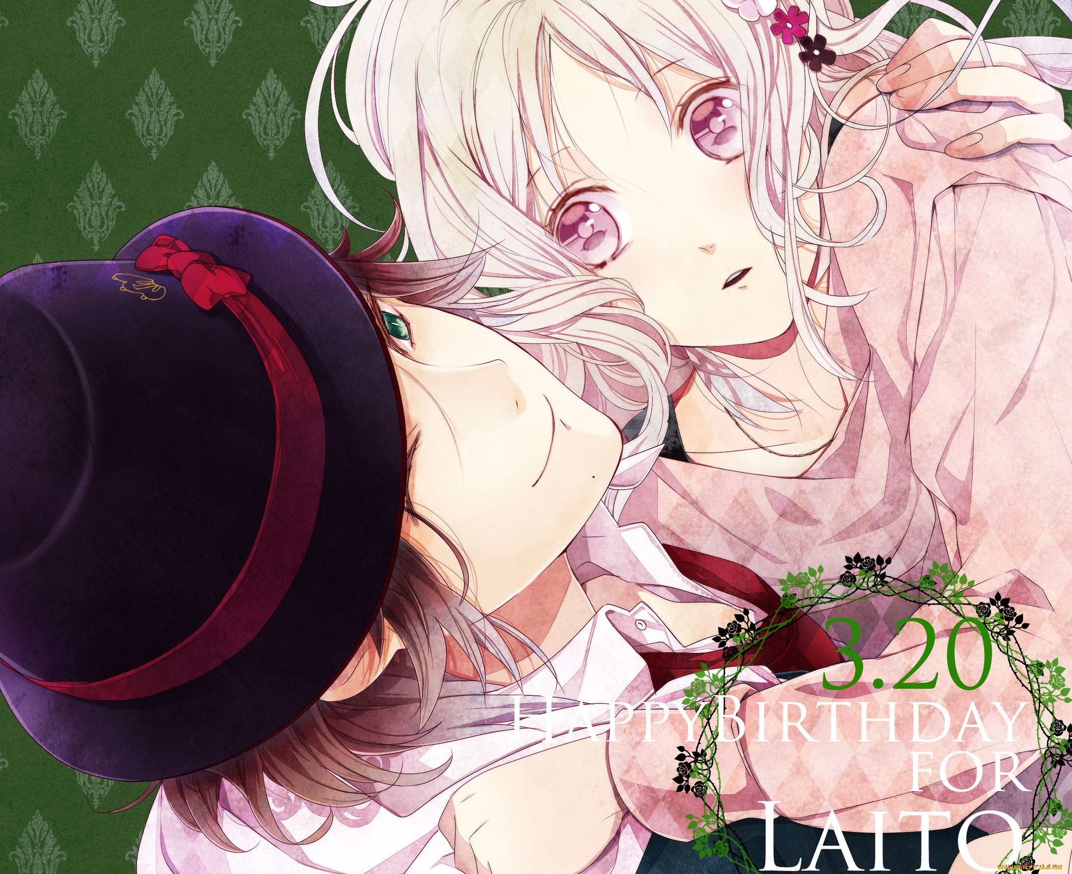 аниме, diabolik, lovers, пара, двое