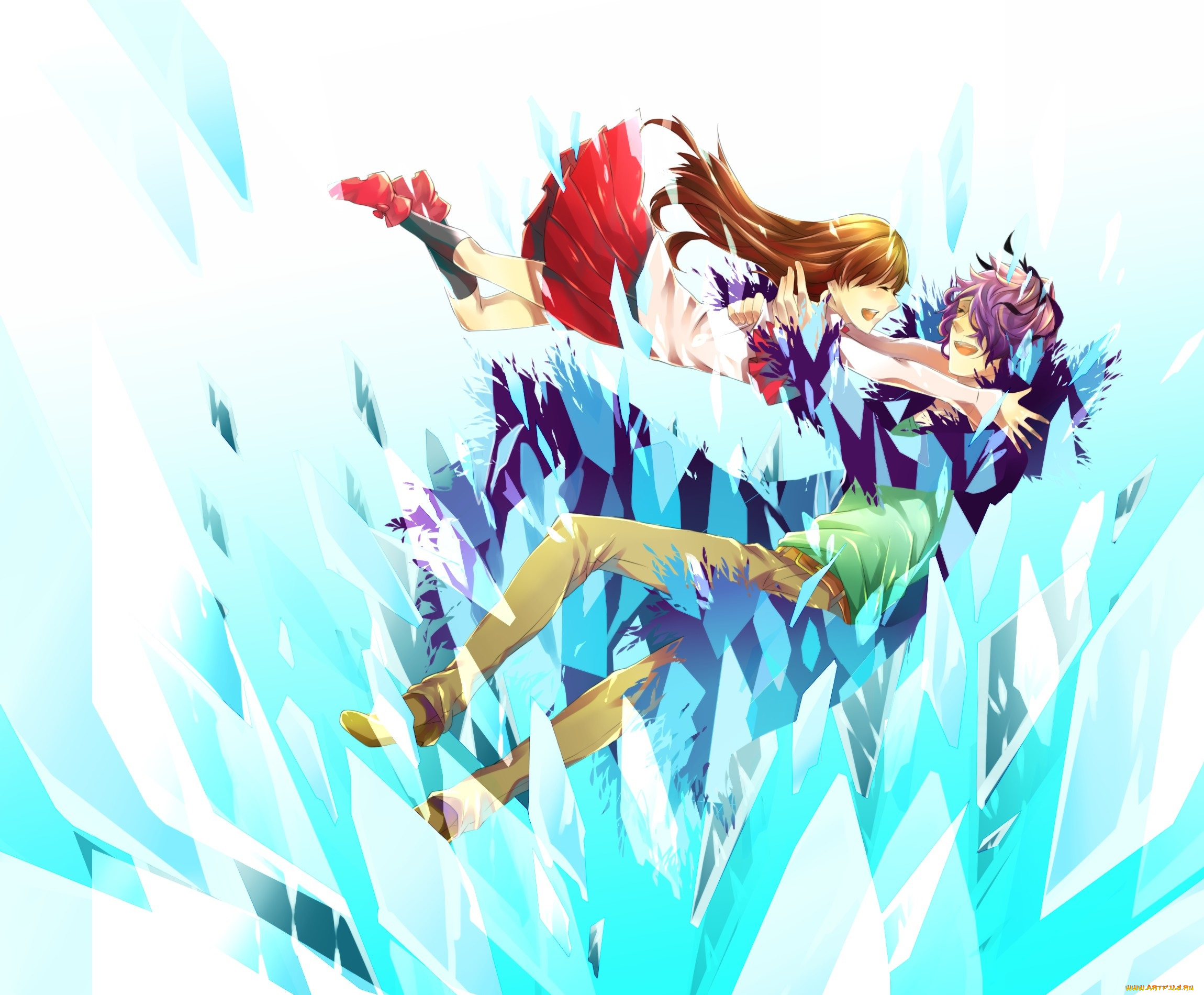 аниме, ib, двое, иб