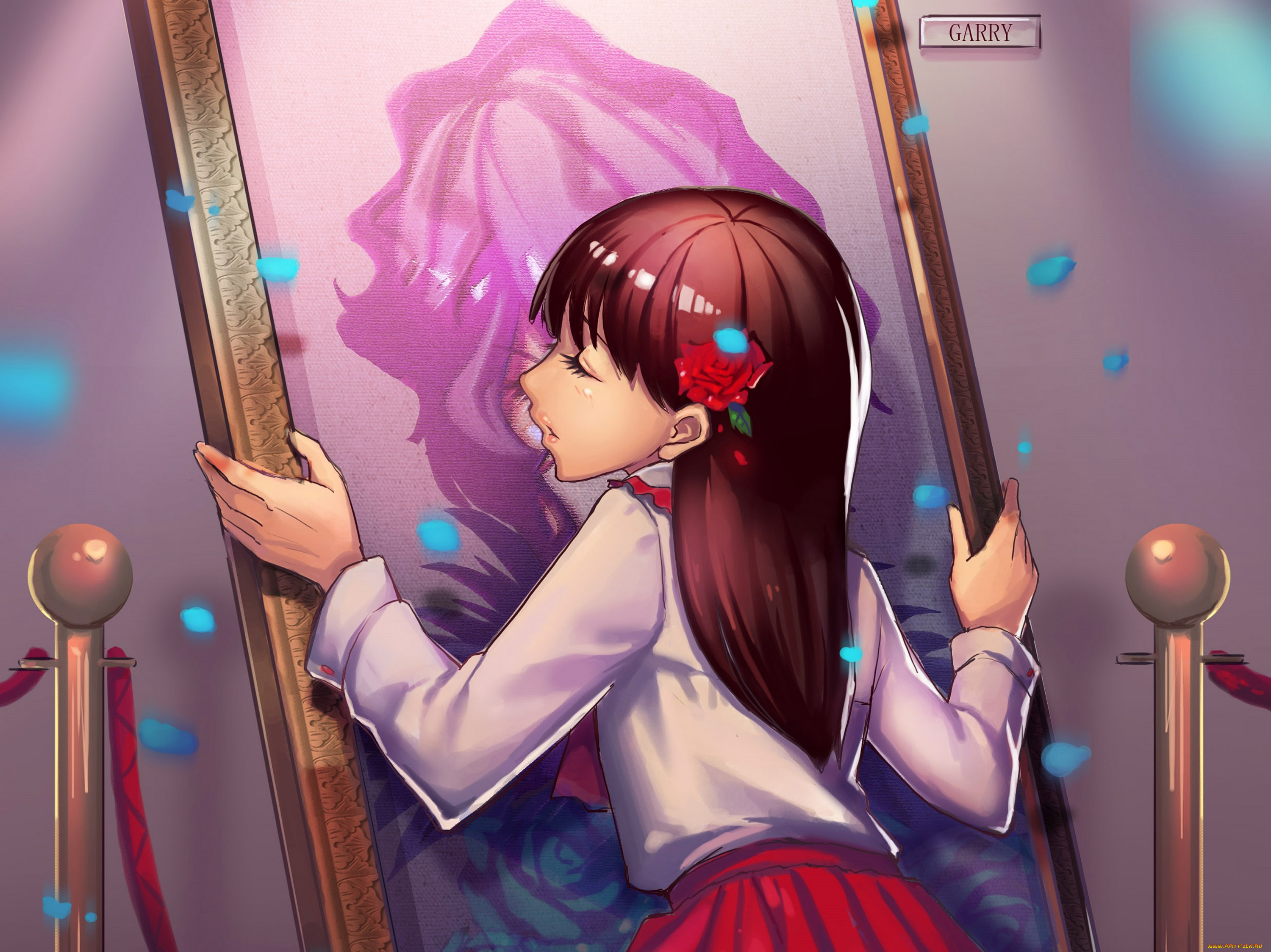 аниме, ib, двое, иб