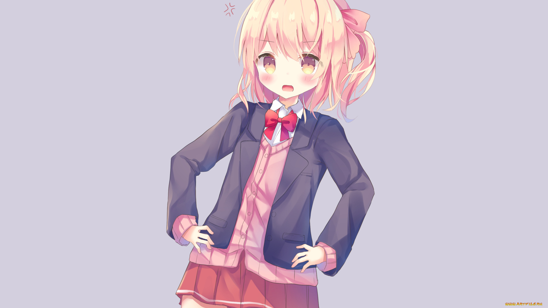 аниме, unknown, , другое, , фон, взгляд, девушка