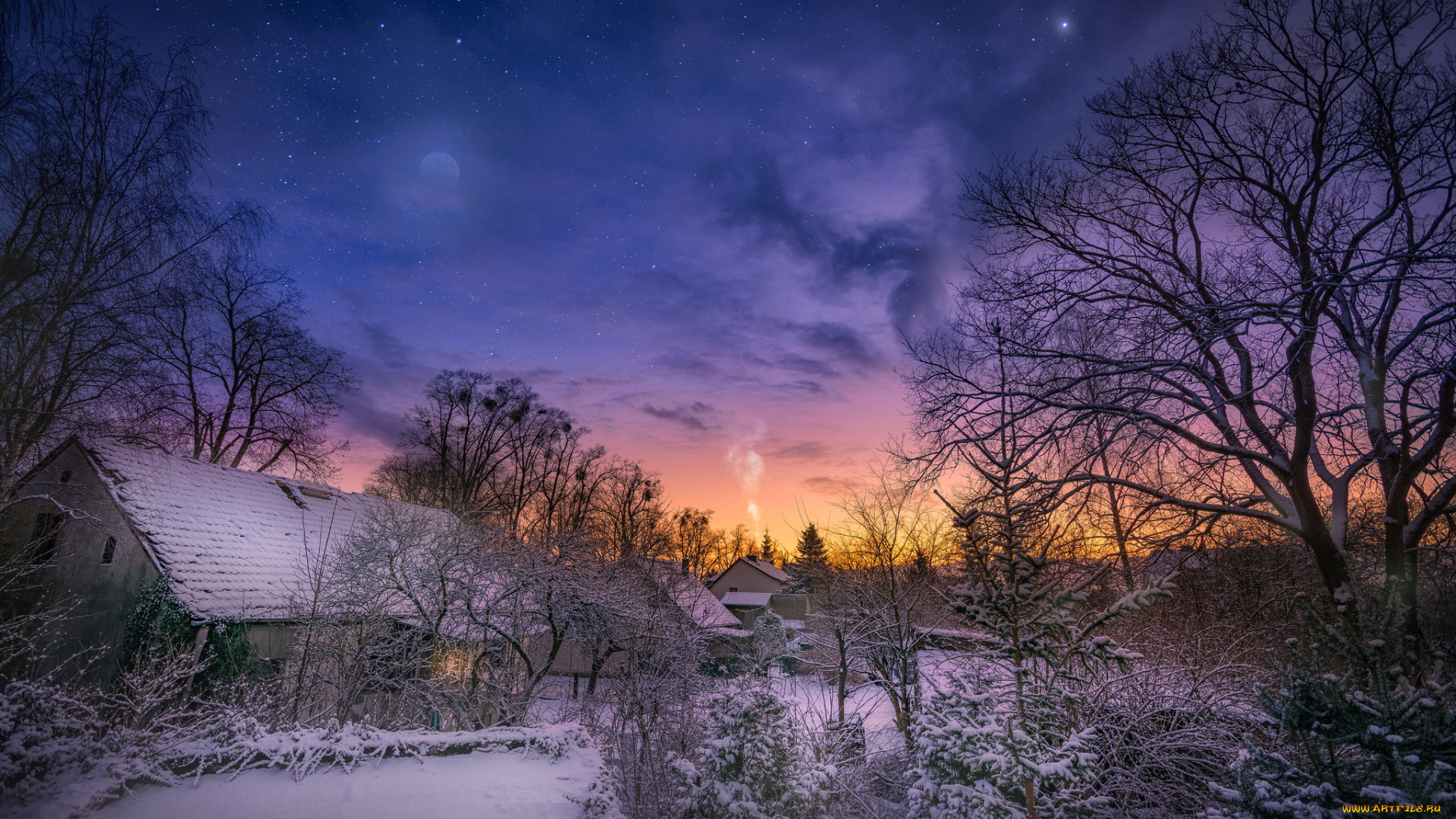 города, -, пейзажи, простор