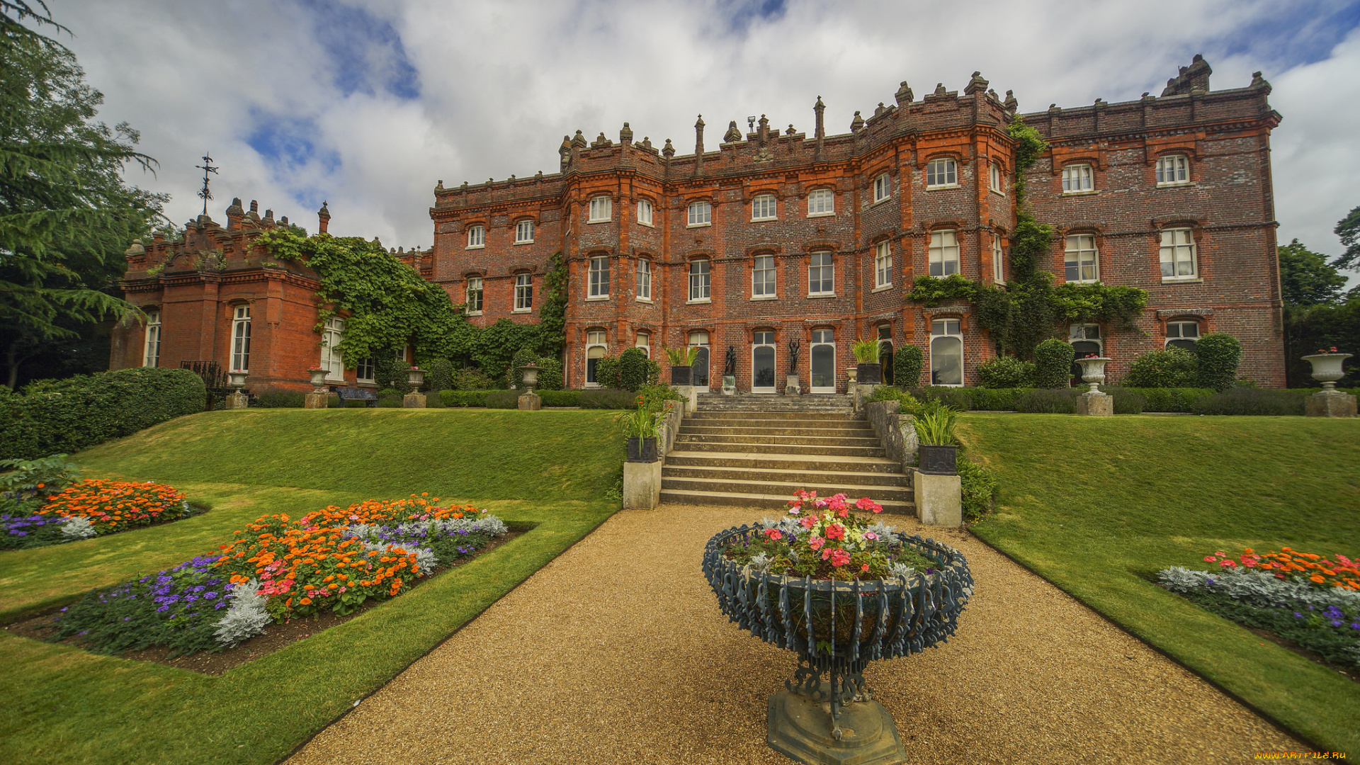 hughenden, manor, города, -, дворцы, , замки, , крепости, простор