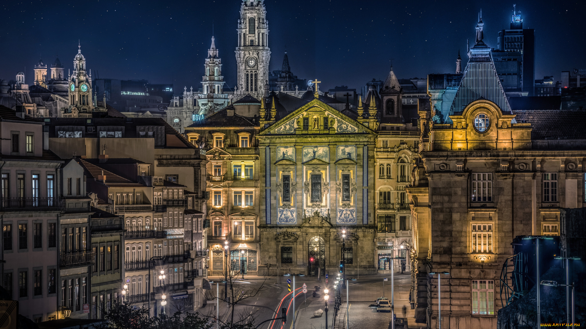 jewelled, porto, города, порту, , португалия, простор