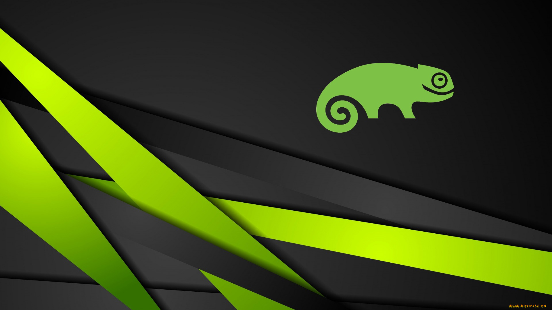 компьютеры, linux, логотип, фон, линии, цвета