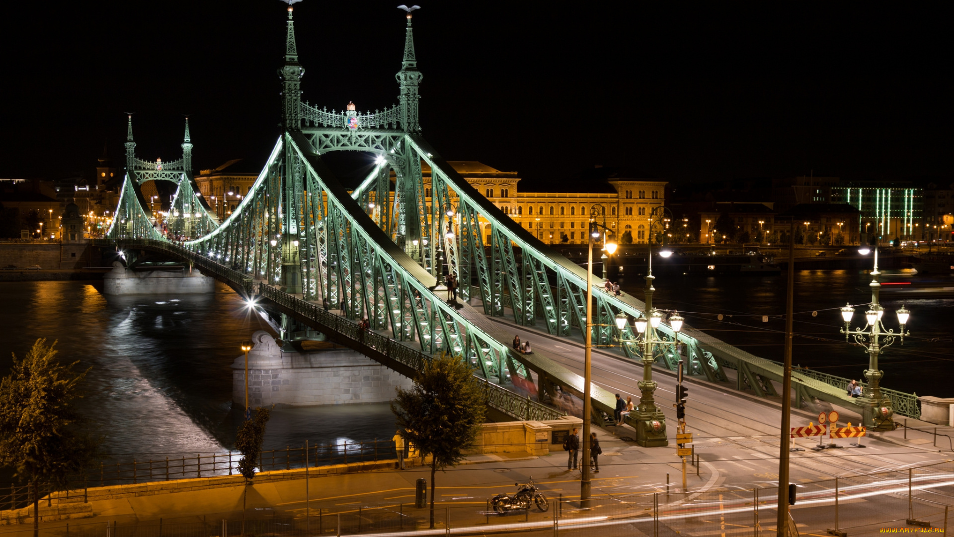liberty, bridge, , budapest, города, будапешт, , венгрия, простор