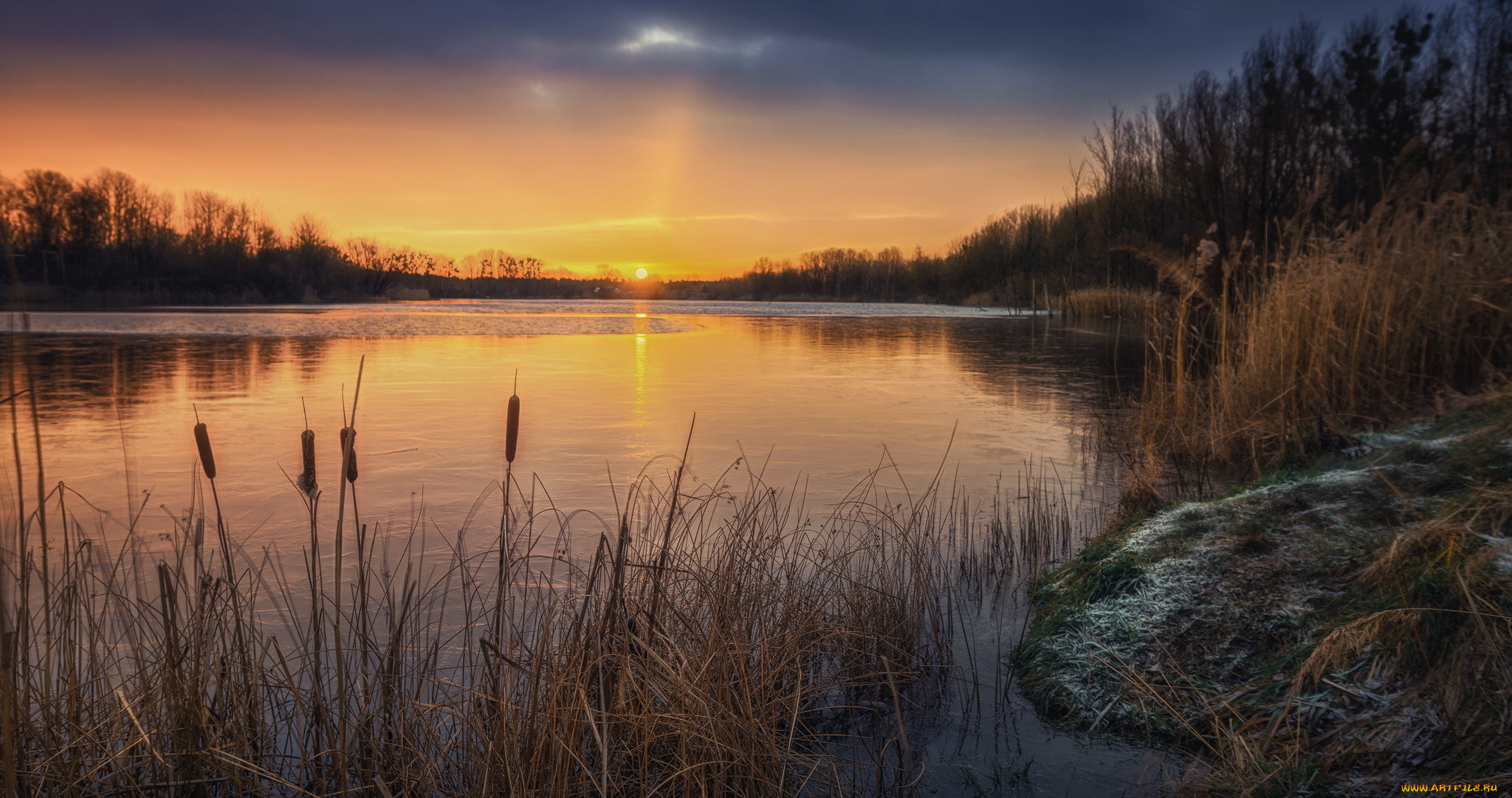 природа, реки, озера, простор