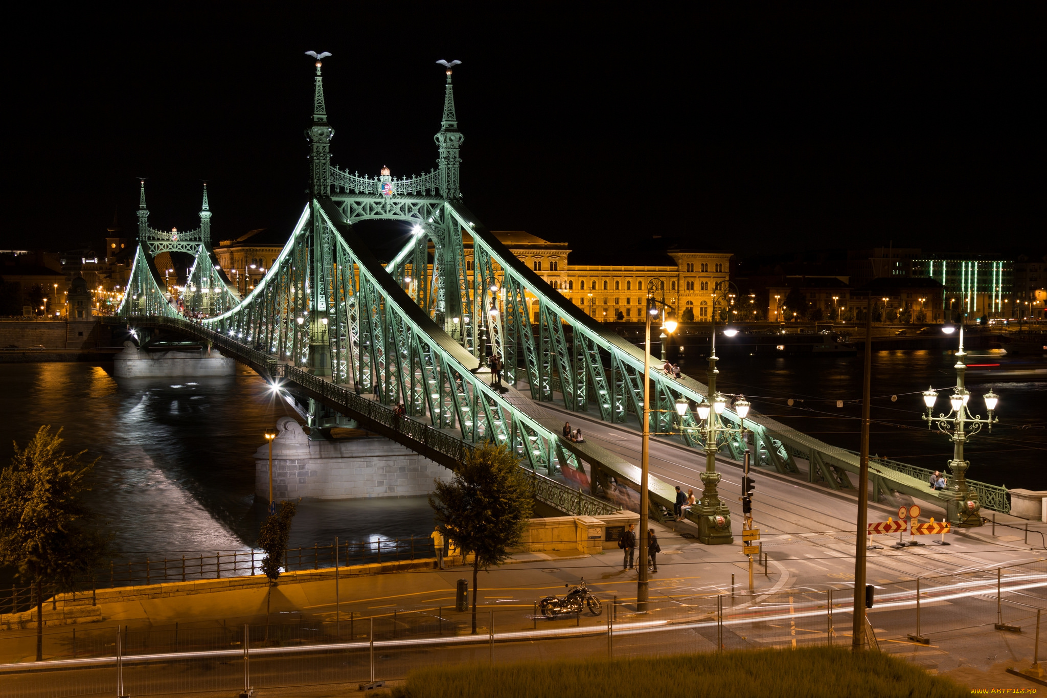 liberty, bridge, , budapest, города, будапешт, , венгрия, простор