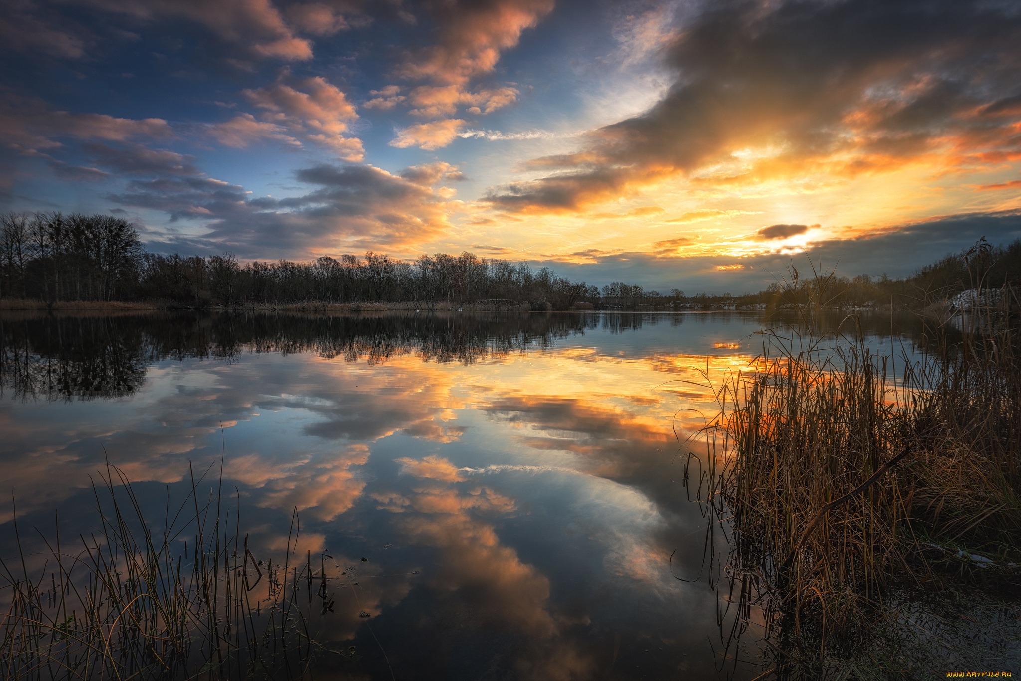 природа, реки, озера, простор