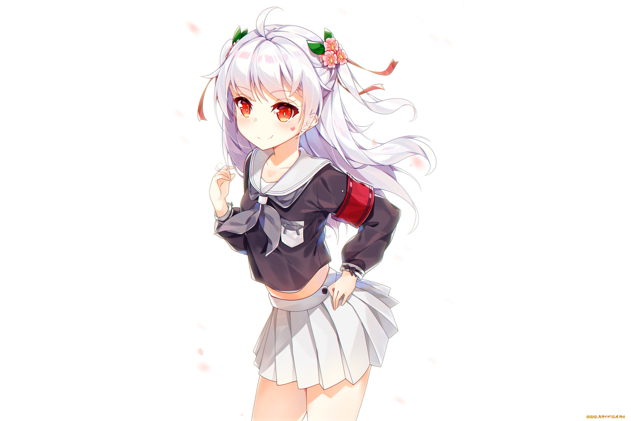 аниме, unknown, , другое, , фон, взгляд, девушка