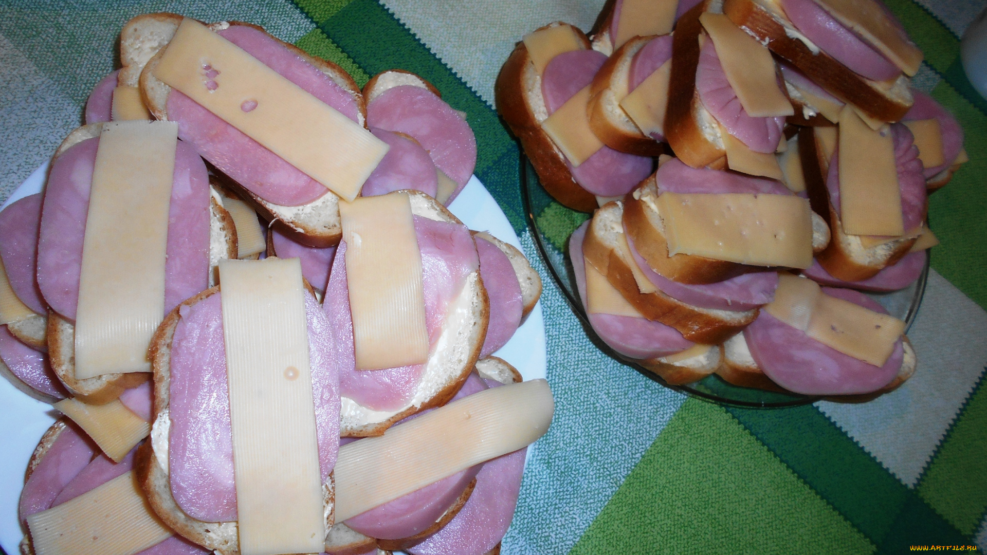 еда, бутерброды, , гамбургеры, , канапе, сыр, колбаса, хлеб