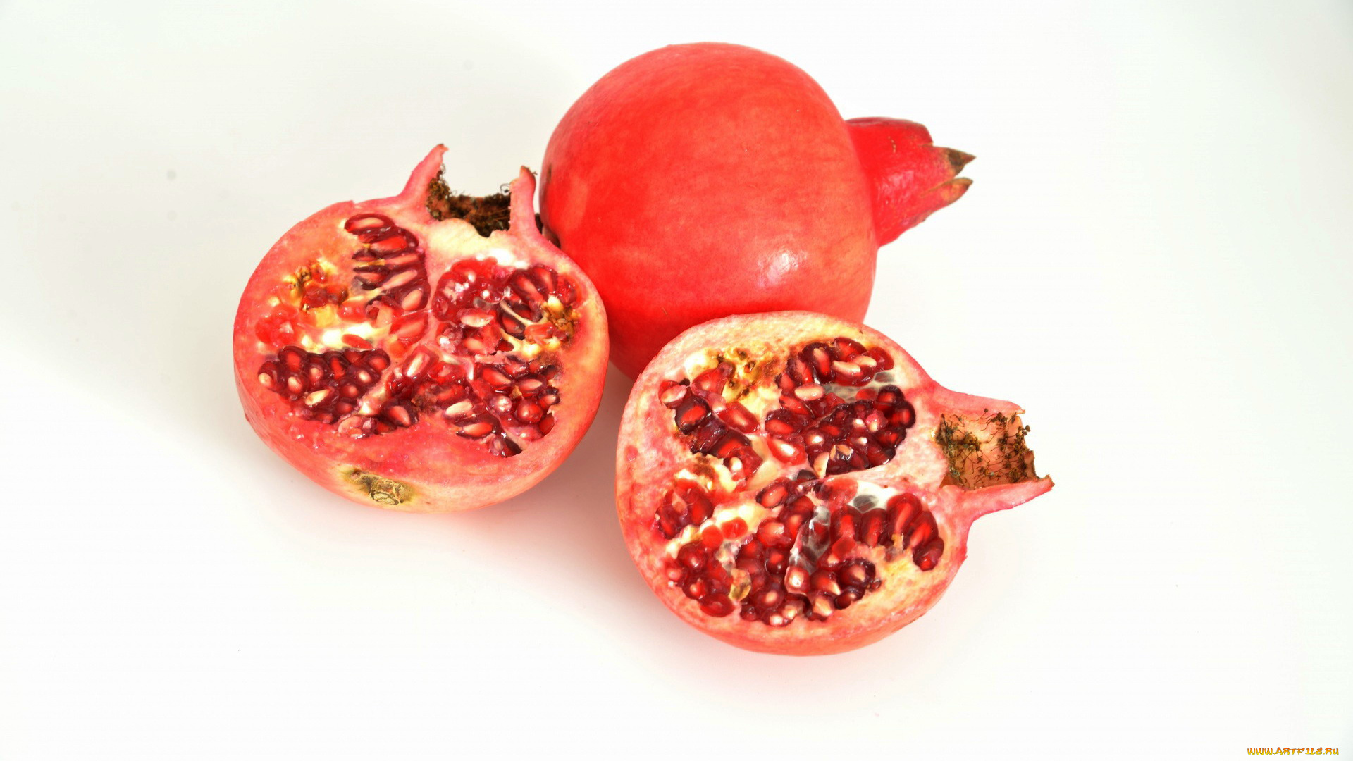 еда, гранат, зерна