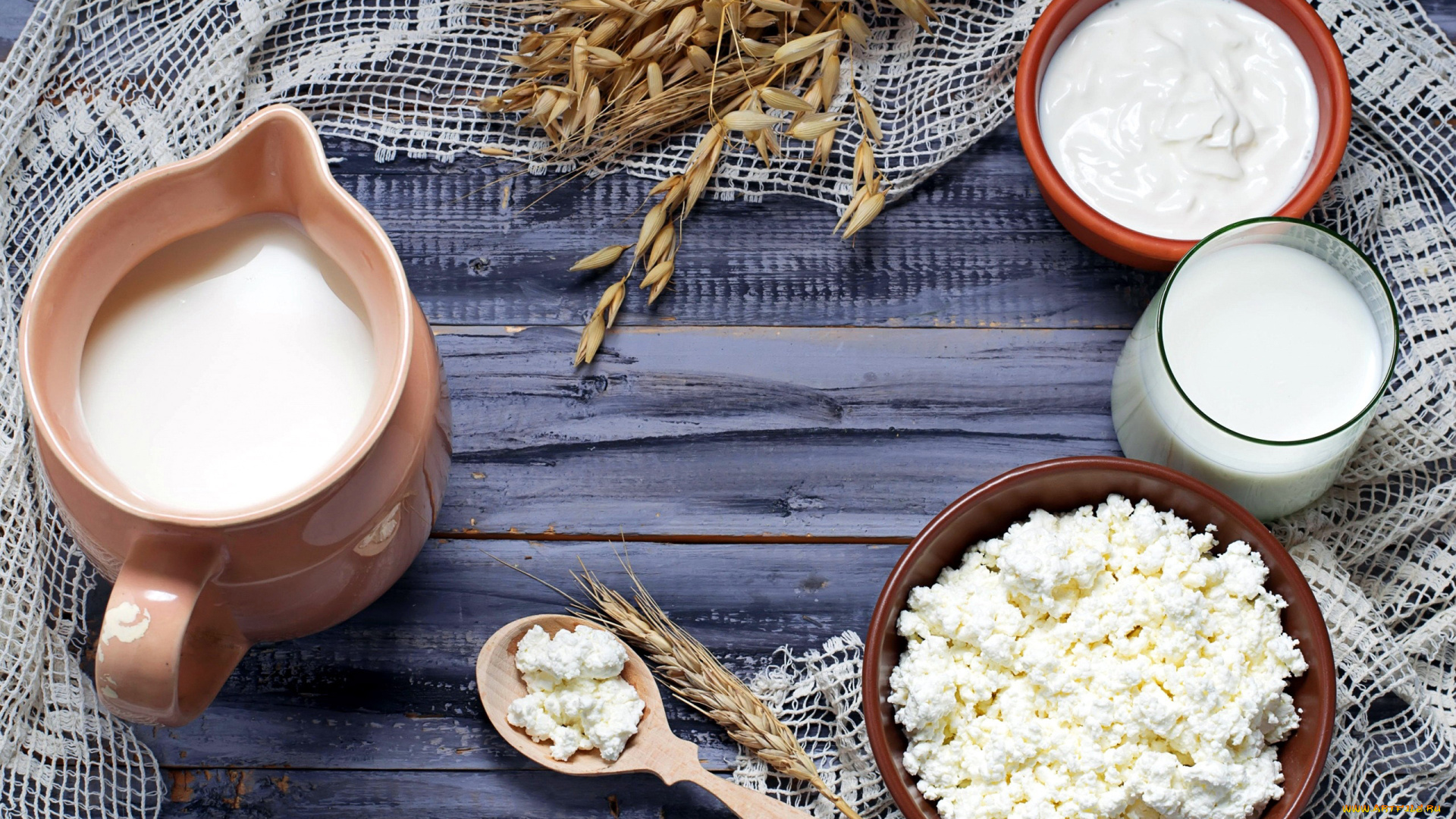 еда, масло, , молочные, продукты, сметана, творог, молоко