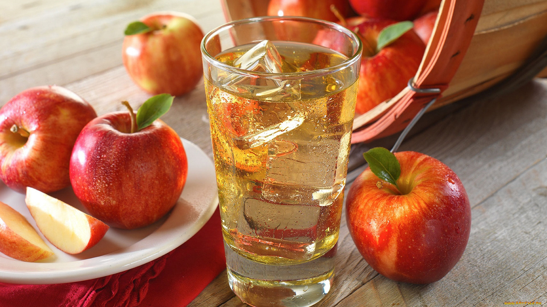 еда, яблоки