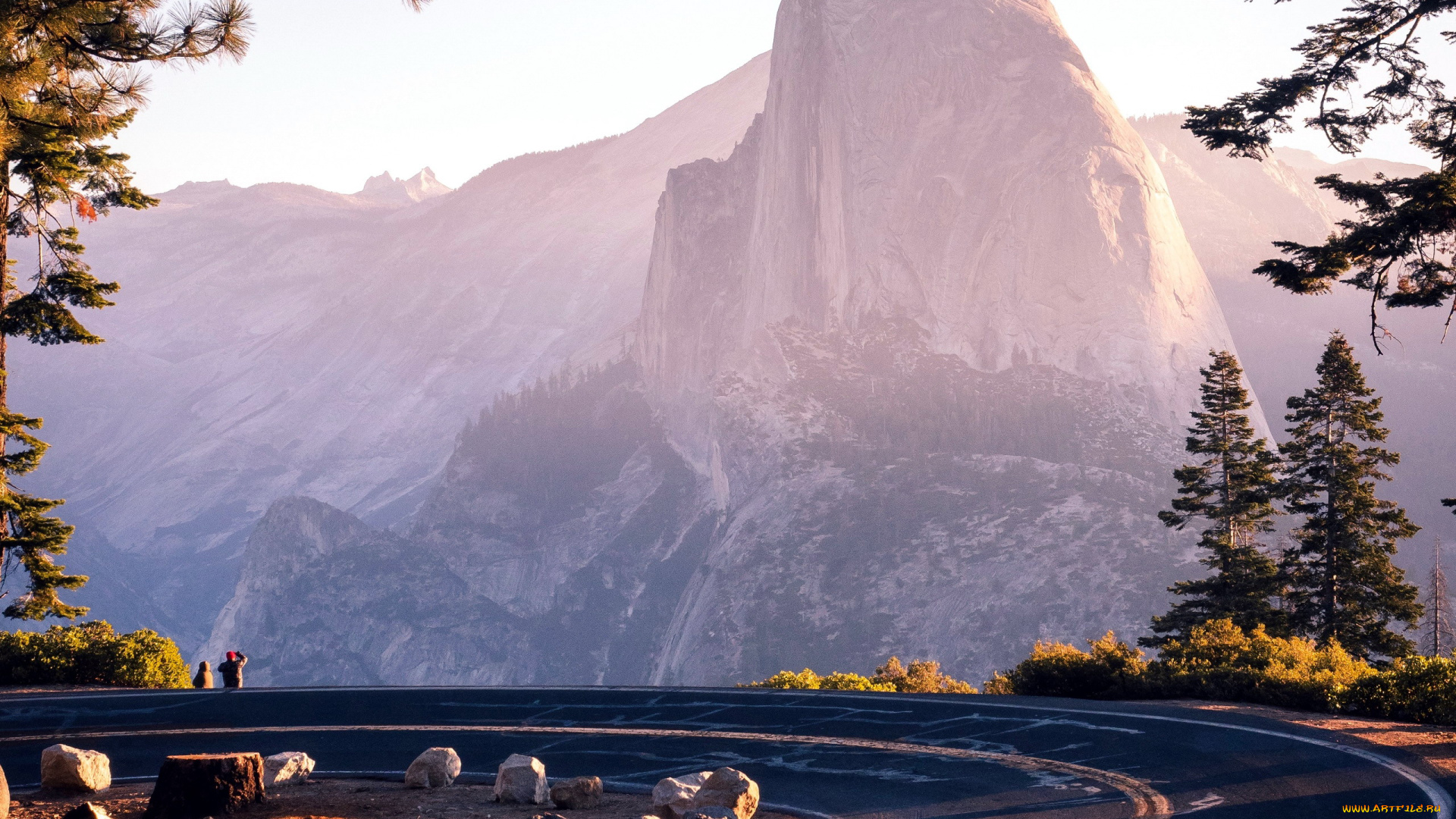 природа, дороги, шоссе, горы